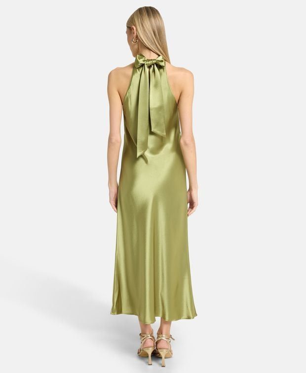 Galvan Satin dress Sienna Size XXS / US 00 / IT 34 - 2 Thumbnail