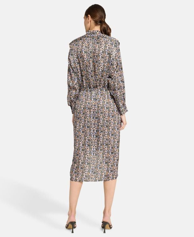 Isabel Marant Silk-blend dress Lokeya Size XS / US 0-2 / IT 36-38 - 2 Thumbnail