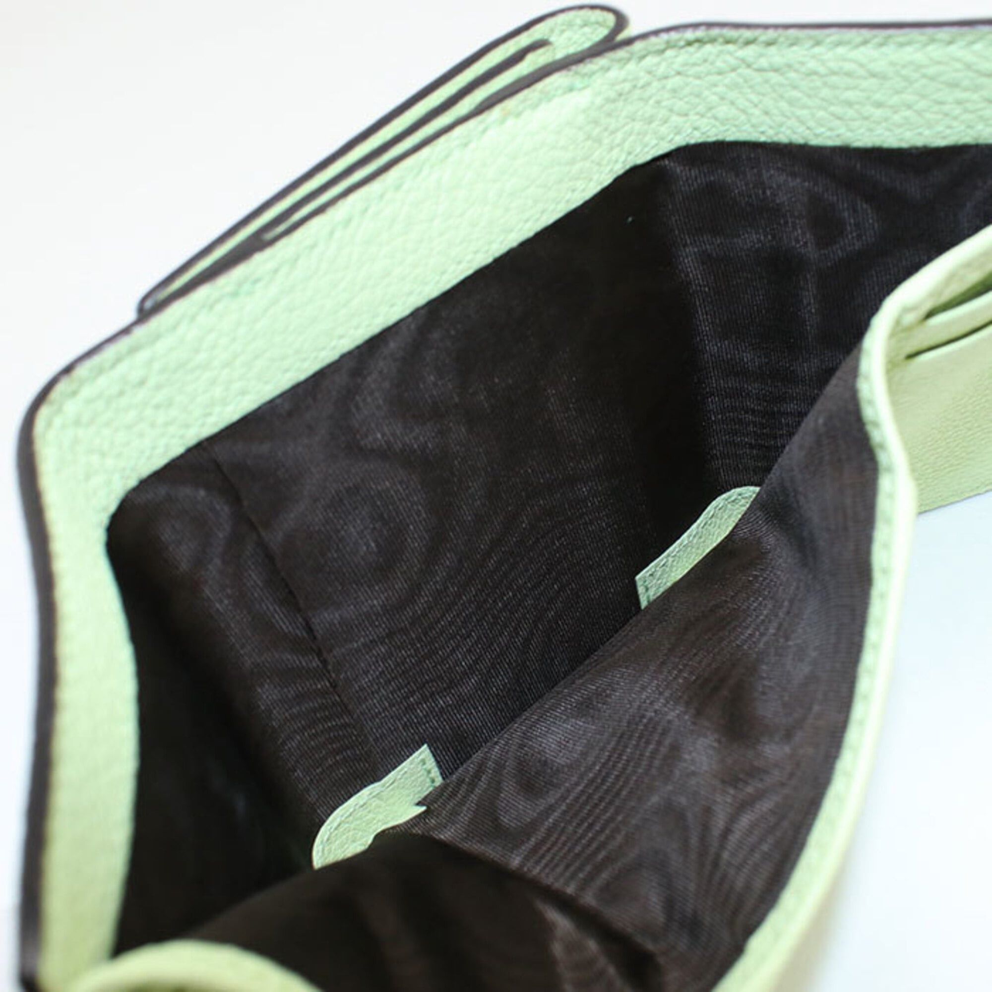 Gucci GUCCI Tri-fold Wallet 731694 Women's Green Size ONE SIZE - 4 Thumbnail