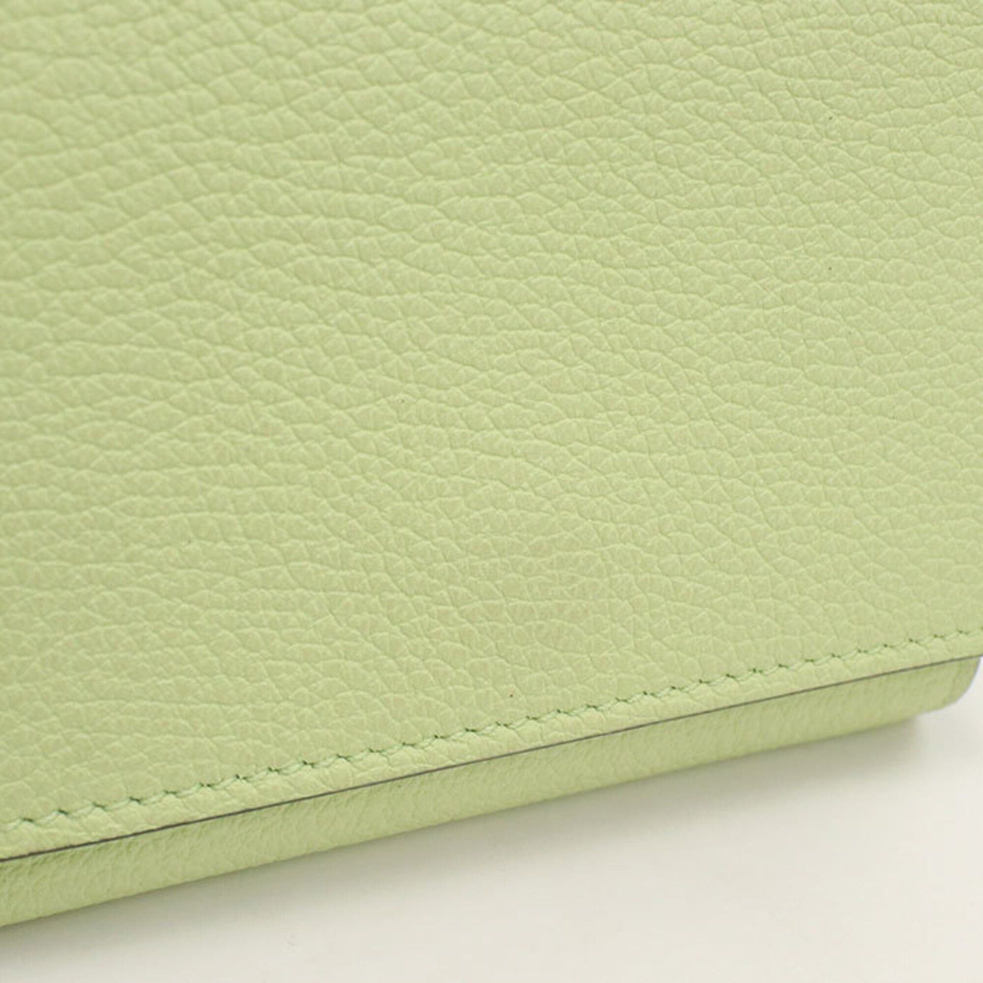 Gucci GUCCI Tri-fold Wallet 731694 Women's Green Size ONE SIZE - 8 Thumbnail