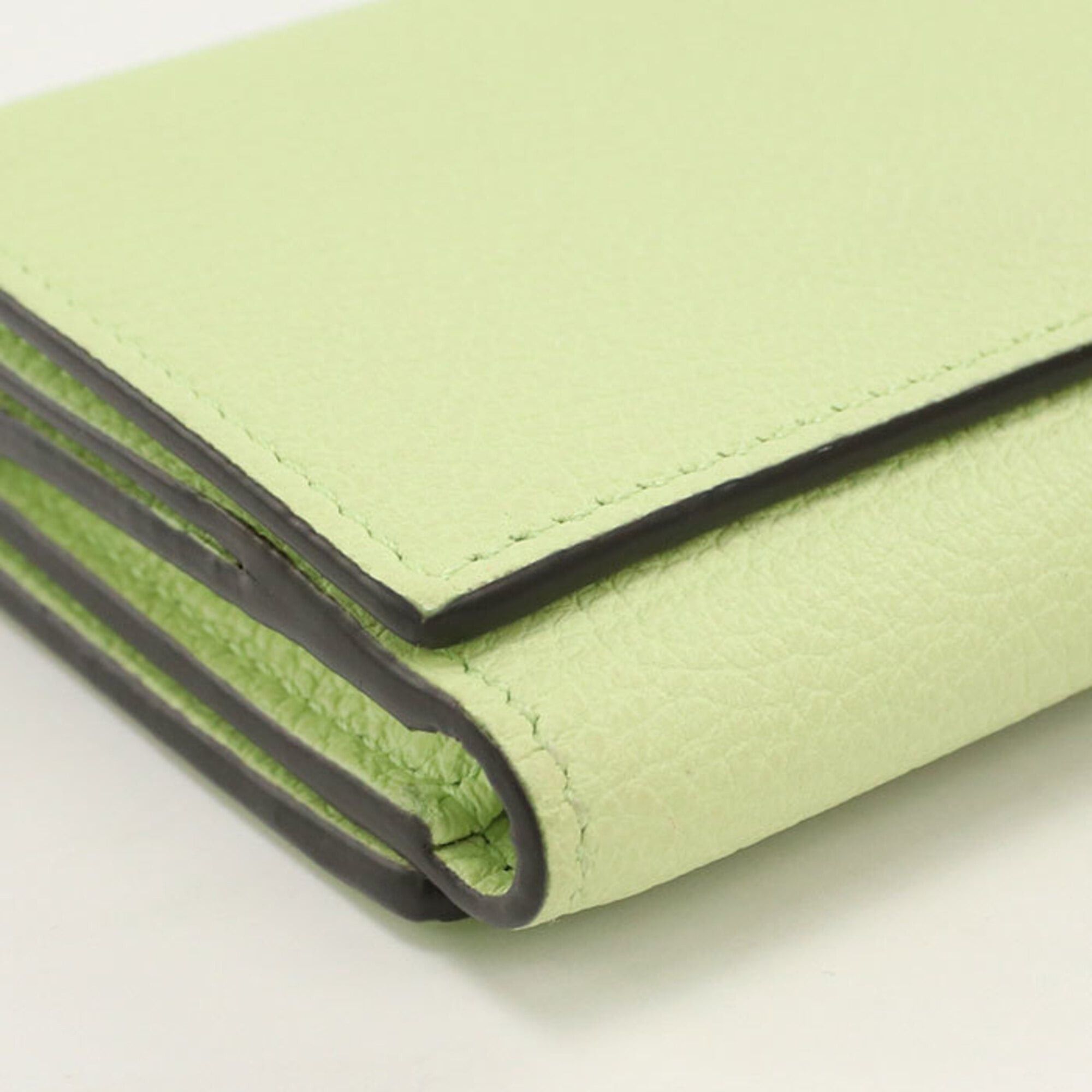 Gucci GUCCI Tri-fold Wallet 731694 Women's Green Size ONE SIZE - 7 Thumbnail