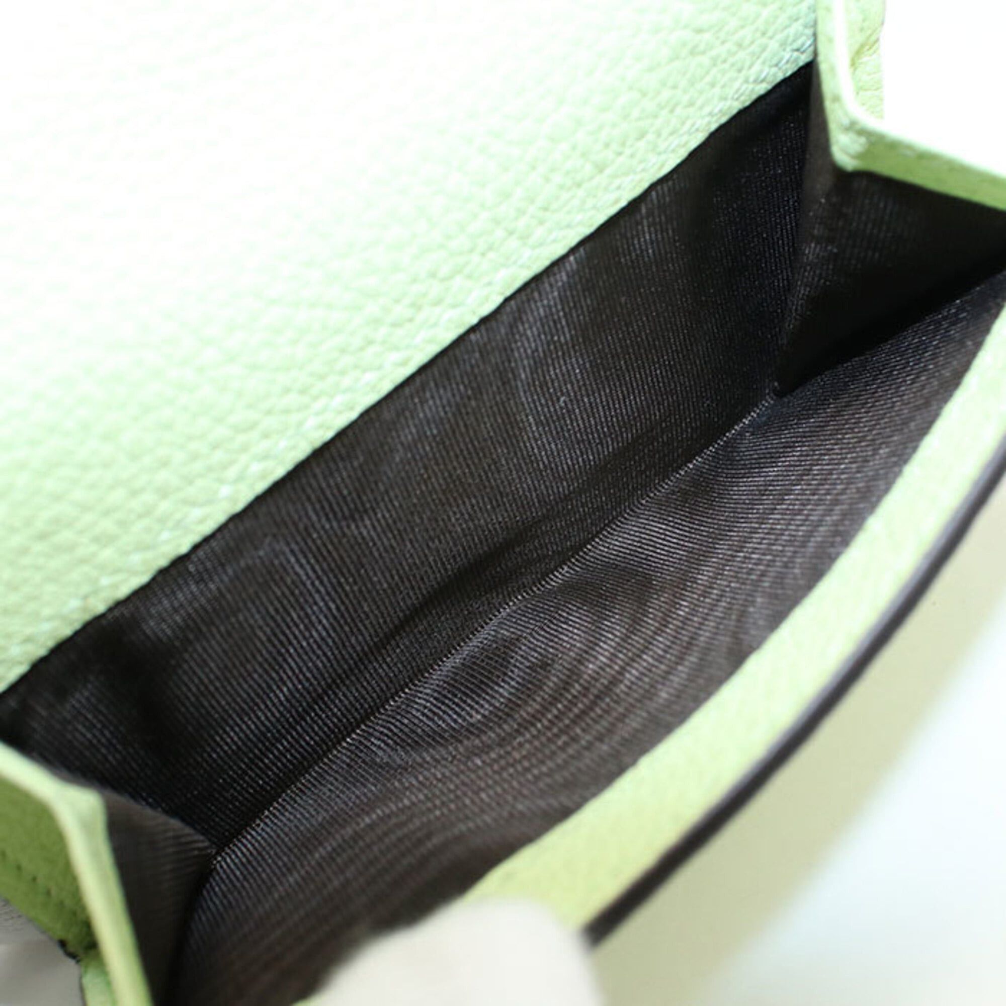 Gucci GUCCI Tri-fold Wallet 731694 Women's Green Size ONE SIZE - 5 Thumbnail