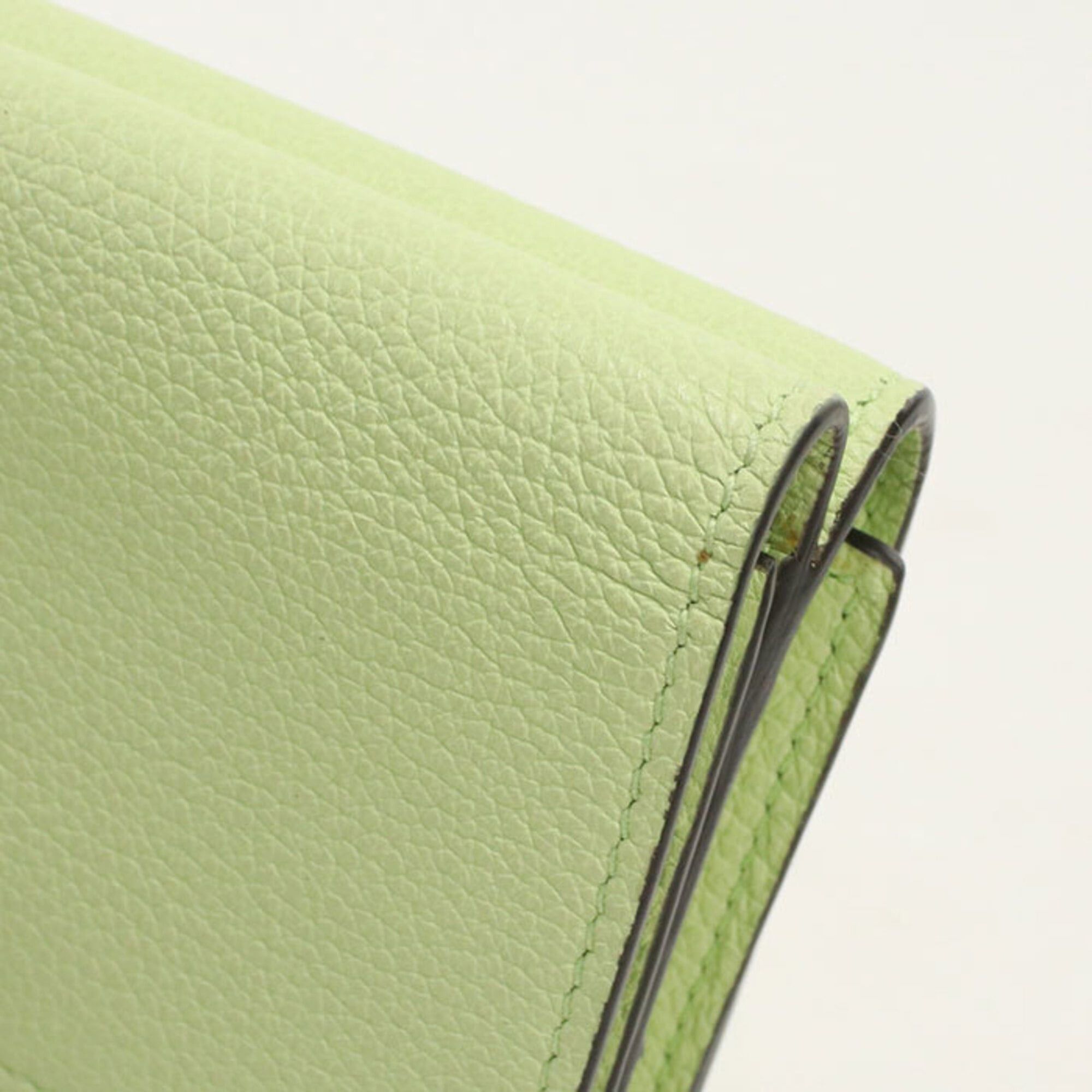 Gucci GUCCI Tri-fold Wallet 731694 Women's Green Size ONE SIZE - 9 Thumbnail