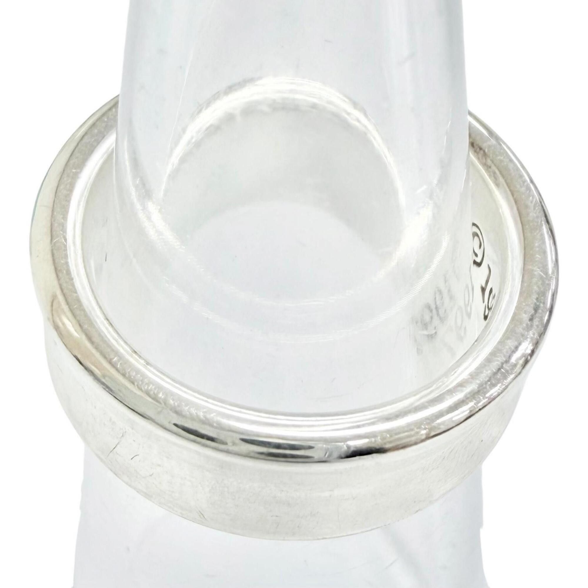 Tiffany & Co. TIFFANY&Co. Tiffany 1837 Narrow Ring, Medium Size, 925 Sterling Silver, Weight 7.3g, Current Model, Women's, Comes with Storage Bag, Highly Recommended! Size ONE SIZE - 5 Thumbnail