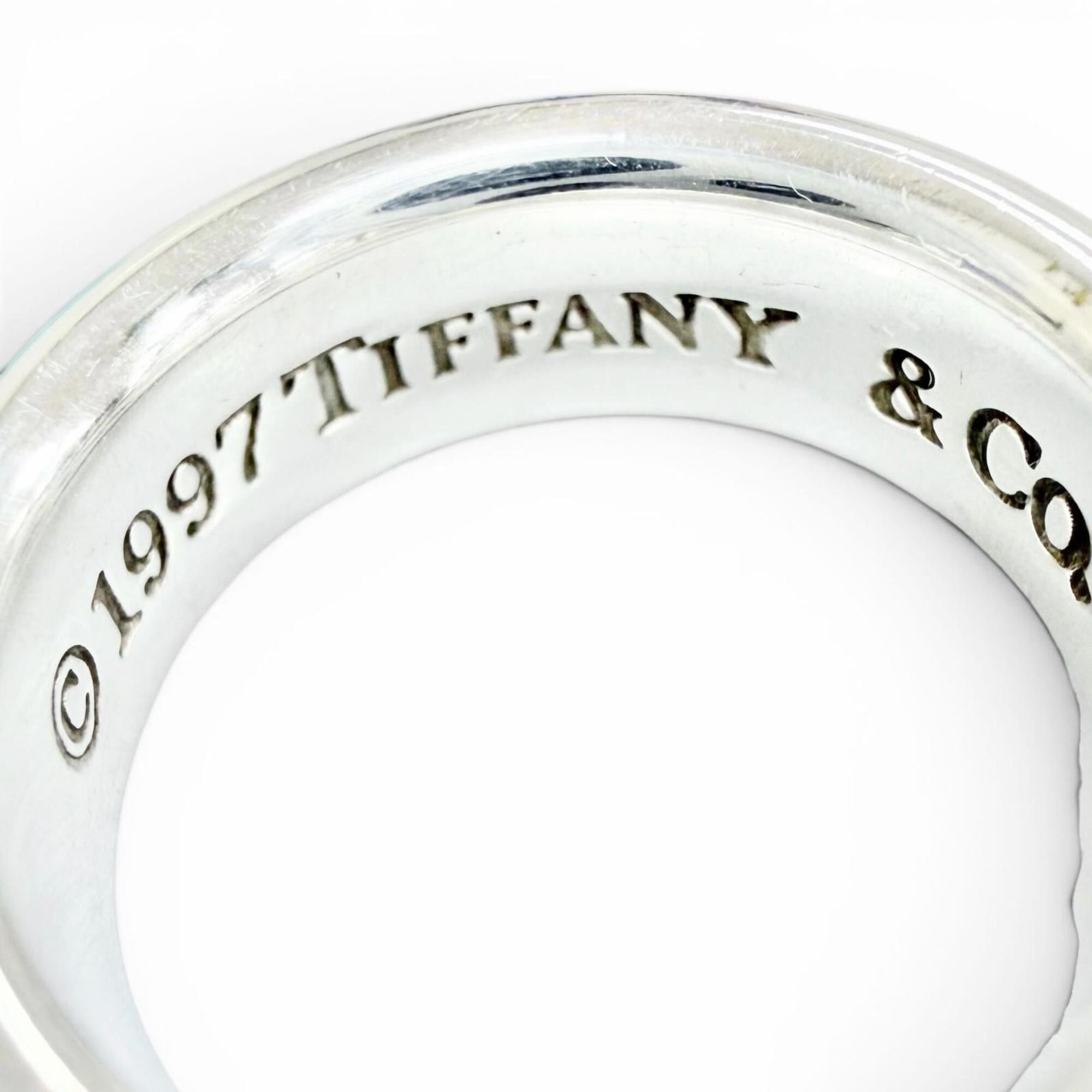 Tiffany & Co. TIFFANY&Co. Tiffany 1837 Narrow Ring, Medium Size, 925 Sterling Silver, Weight 7.3g, Current Model, Women's, Comes with Storage Bag, Highly Recommended! Size ONE SIZE - 7 Thumbnail