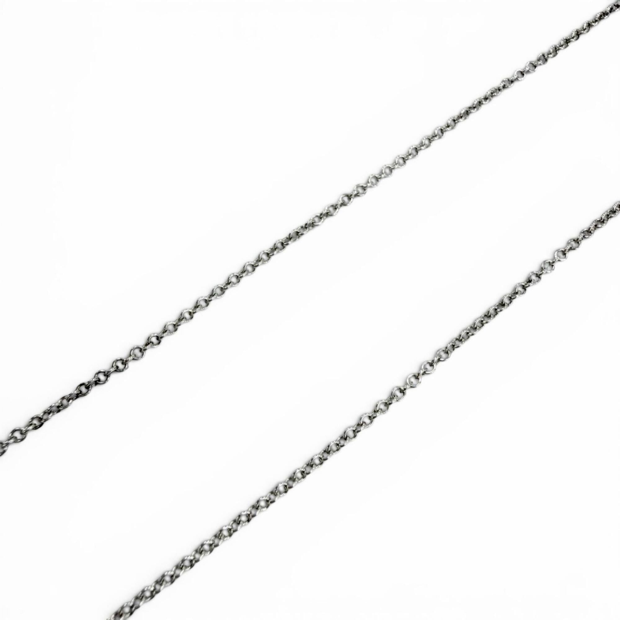 Tiffany & Co. TIFFANY&Co. Tiffany Vintage Paloma Picasso Circle Necklace 925 Silver Pendant, Weight 2.8g, Women's Size ONE SIZE - 5 Thumbnail