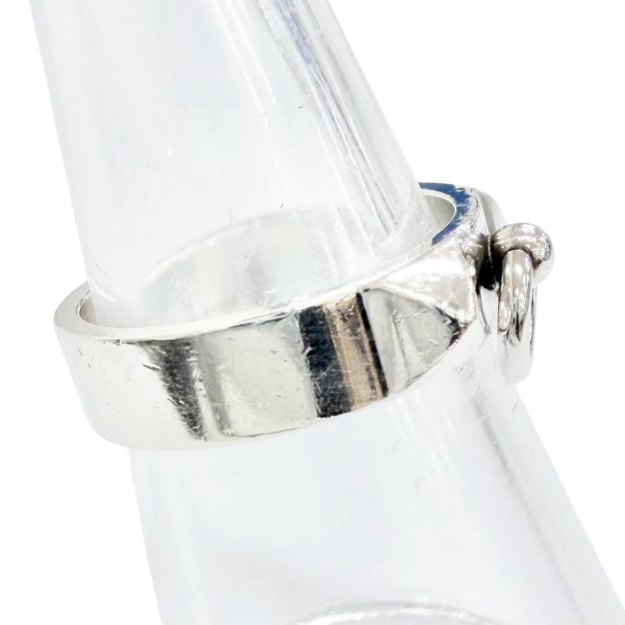 Hermes HERMES Collier de Chien Ring, 2024 model, AG925 sterling silver, size 53, made in France, weight 4.7g, women's, highly recommended! Size ONE SIZE - 4 Thumbnail
