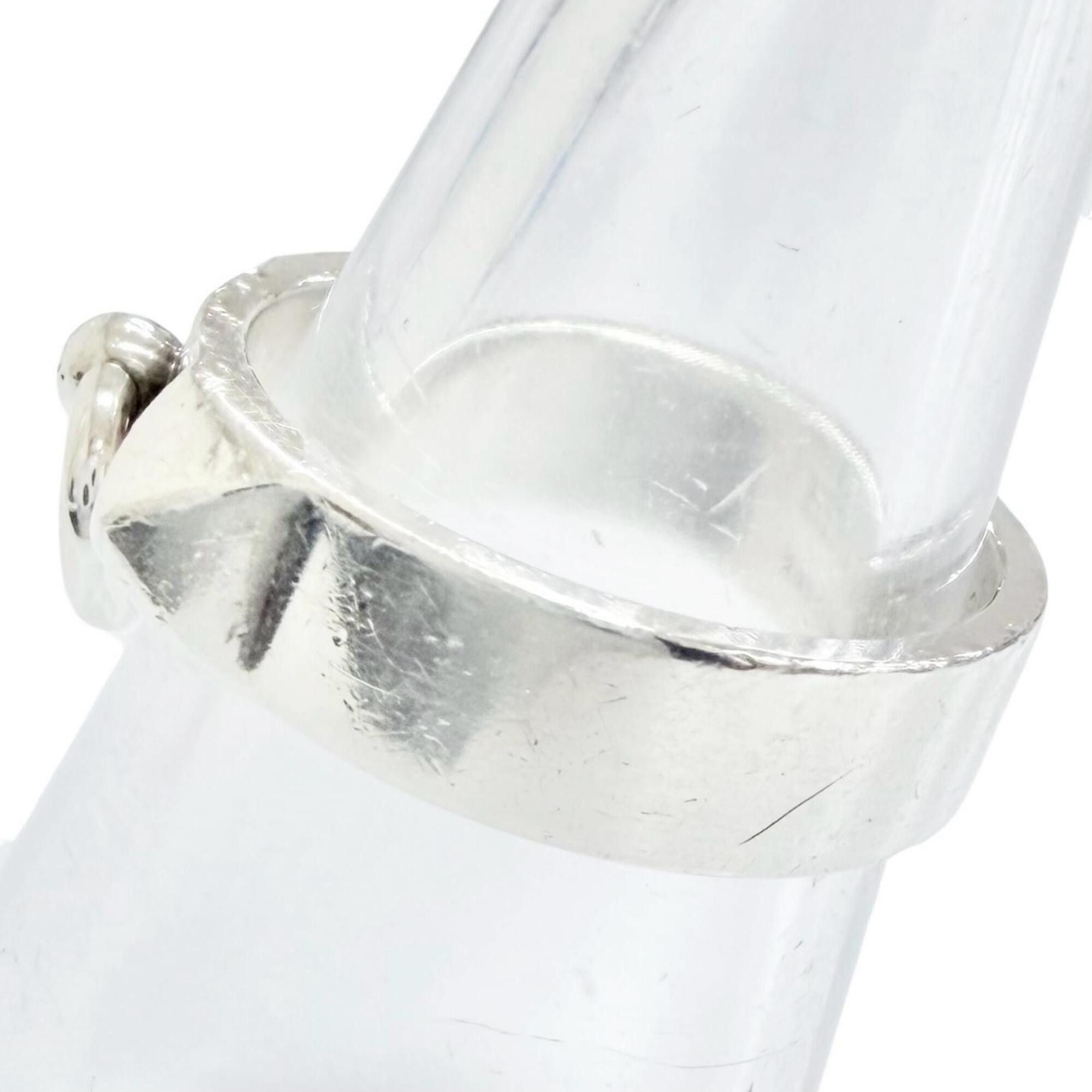 Hermes HERMES Collier de Chien Ring, 2024 model, AG925 sterling silver, size 53, made in France, weight 4.7g, women's, highly recommended! Size ONE SIZE - 3 Thumbnail