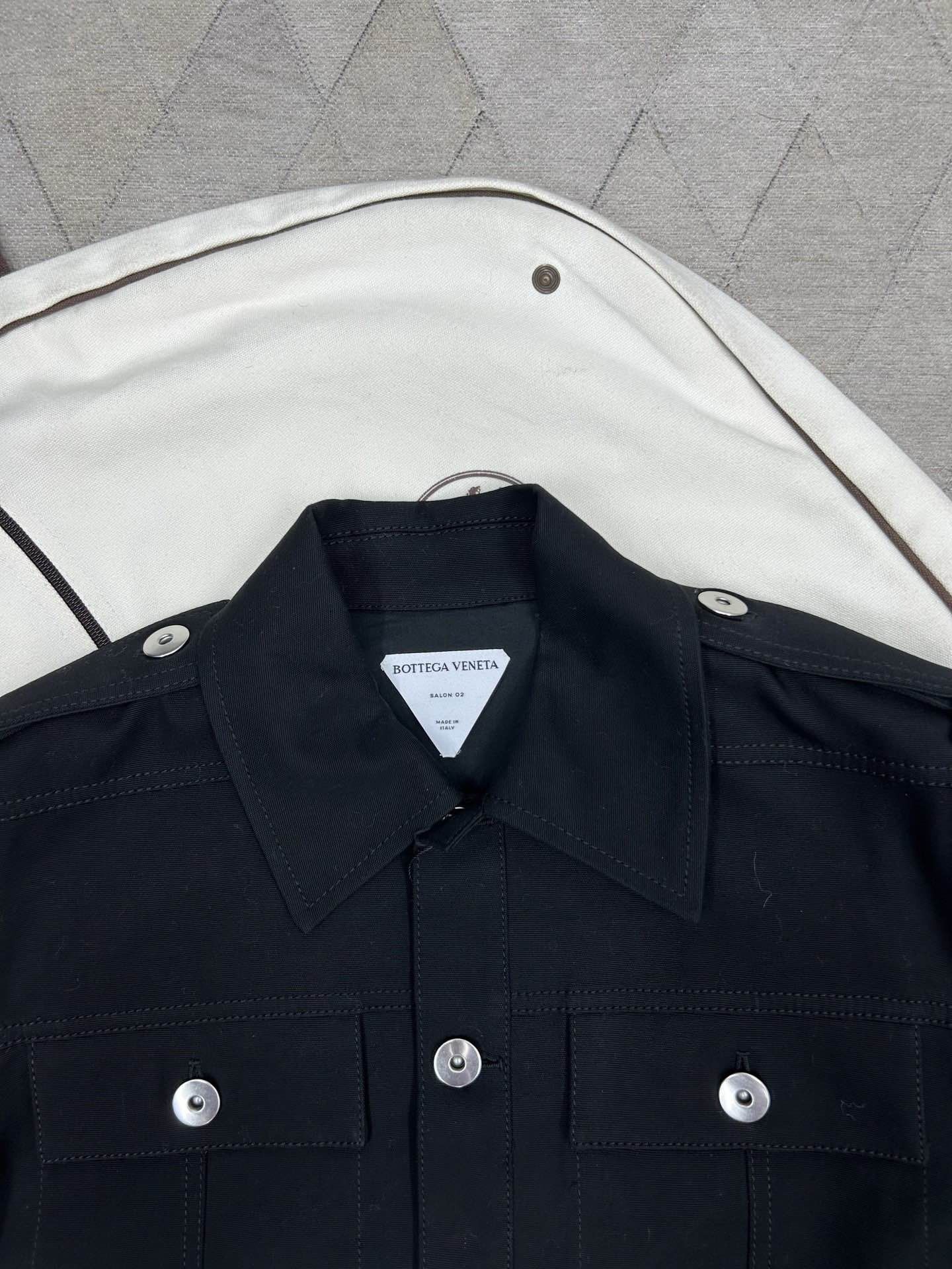 Bottega Veneta Bottega Veneta Cotton Button Up Shirt Size 50 Size US M / EU 48-50 / 2 - 3 Thumbnail