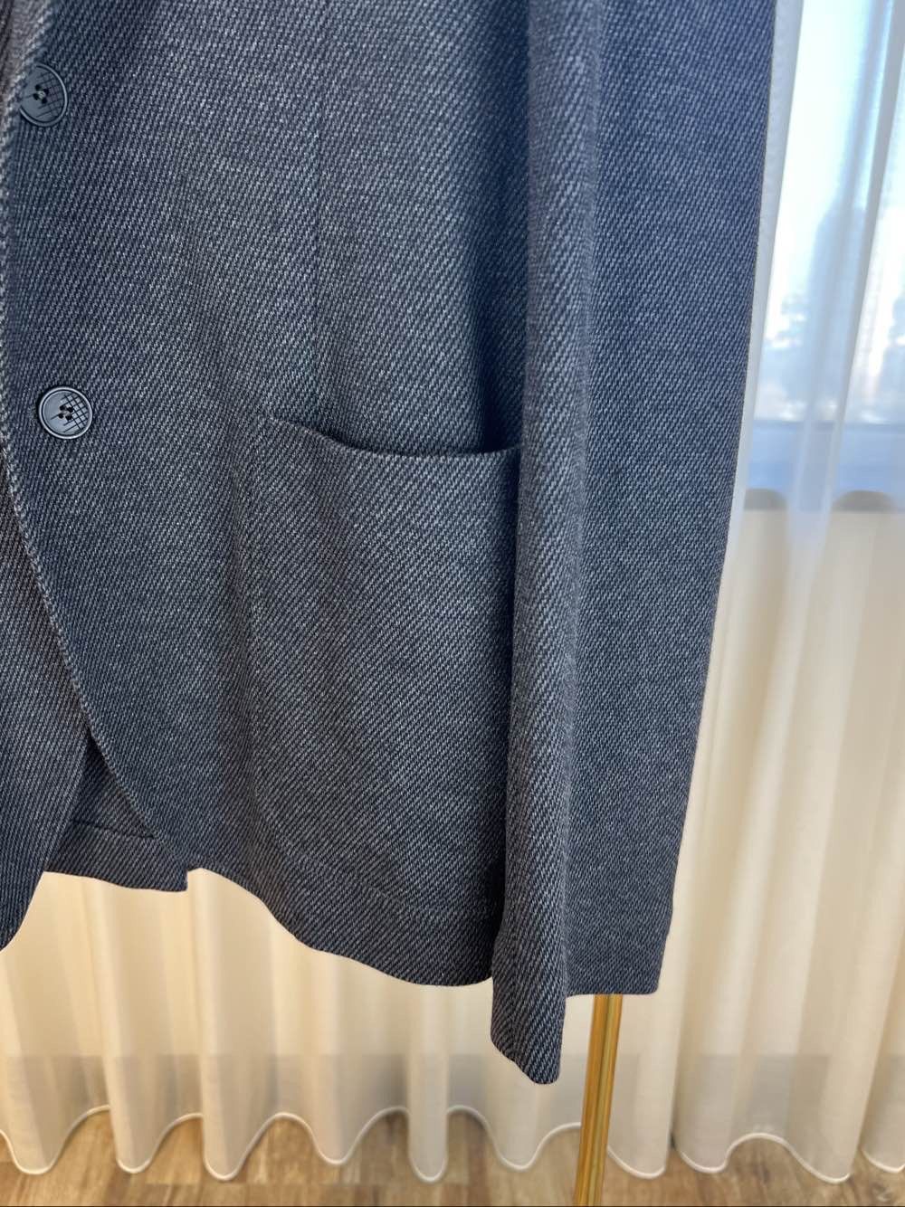 Bottega Veneta Bottega Veneta Grey Blazer Size 40R Size 40R - 6 Thumbnail