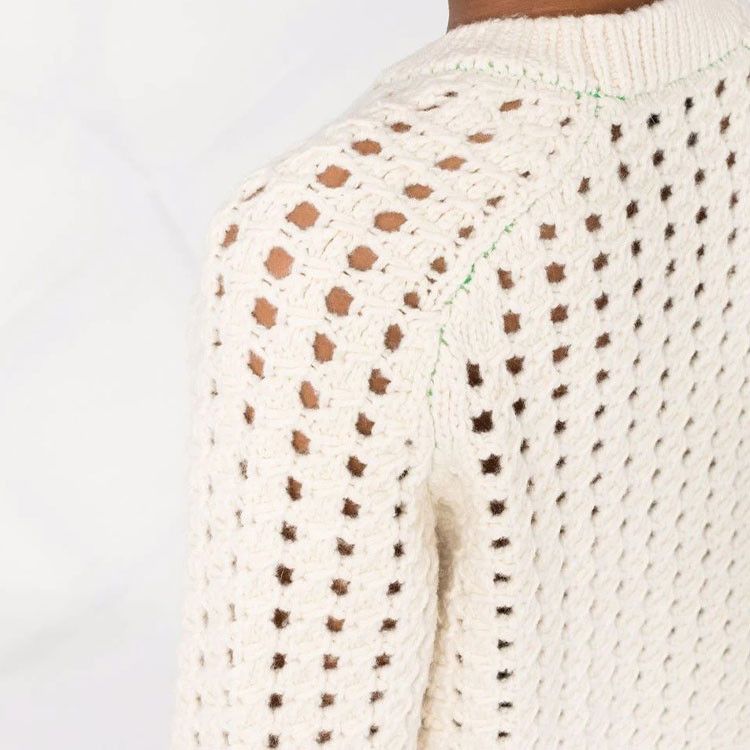 Bottega Veneta Bottega Veneta Open Knit Wool Sweater Size S Size S / US 4 / IT 40 - 11 Thumbnail