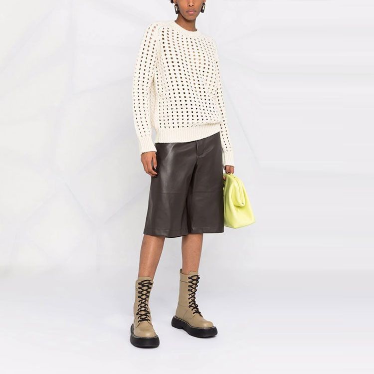 Bottega Veneta Bottega Veneta Open Knit Wool Sweater Size S Size S / US 4 / IT 40 - 7 Thumbnail