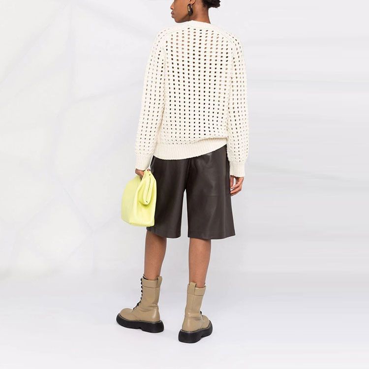 Bottega Veneta Bottega Veneta Open Knit Wool Sweater Size S Size S / US 4 / IT 40 - 8 Thumbnail