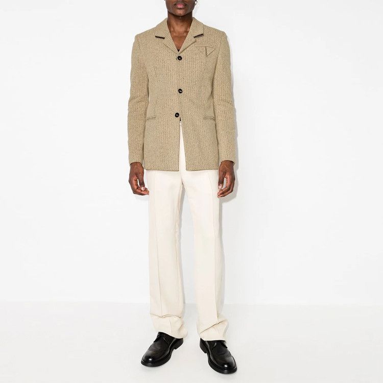 Bottega Veneta Bottega Veneta Herringbone Blazer Size 52 Size 42R - 6 Thumbnail