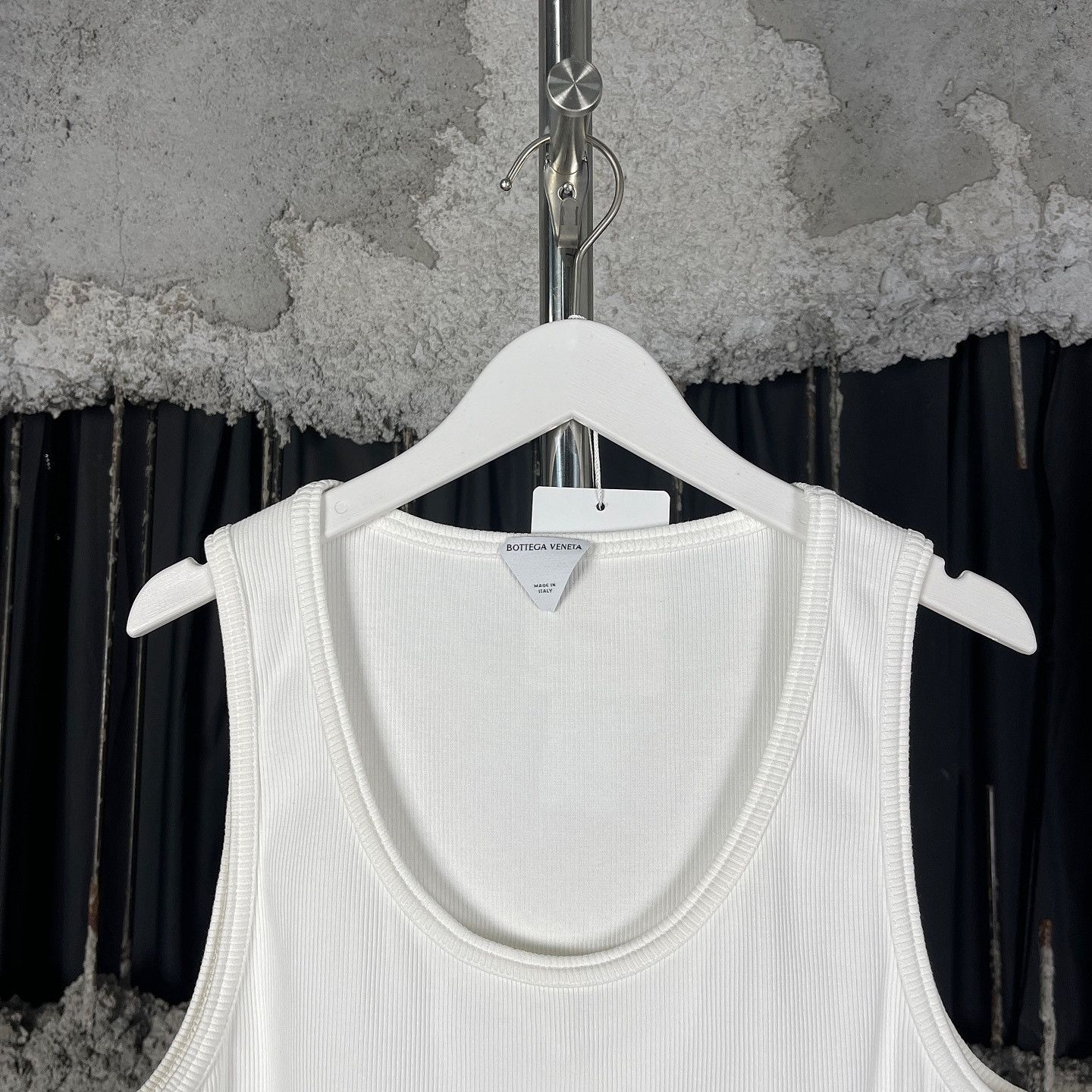 Bottega Veneta Bottega Veneta Ribbed Tank Top White Size S Size US S / EU 44-46 / 1 - 5 Thumbnail