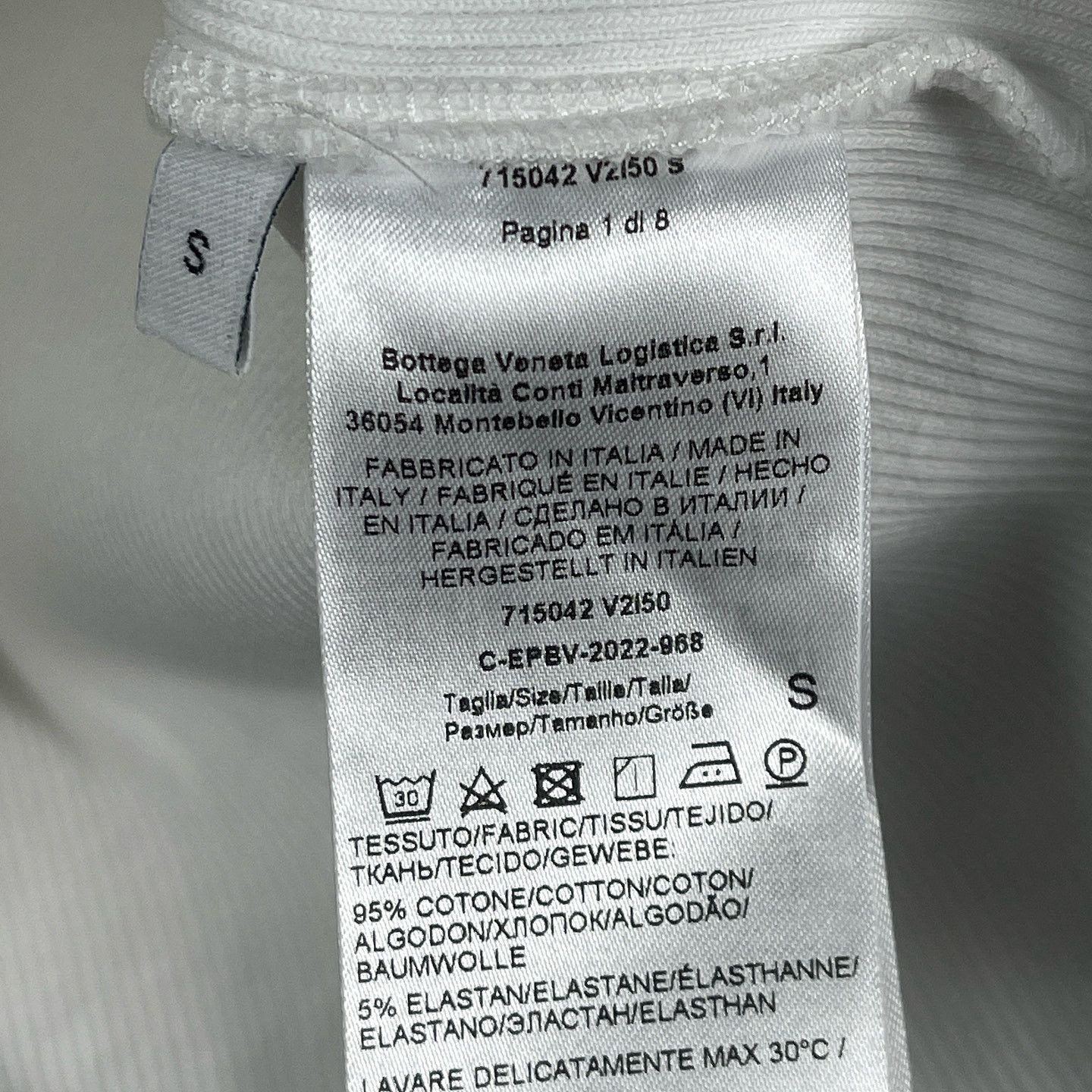 Bottega Veneta Bottega Veneta Ribbed Tank Top White Size S Size US S / EU 44-46 / 1 - 4 Thumbnail