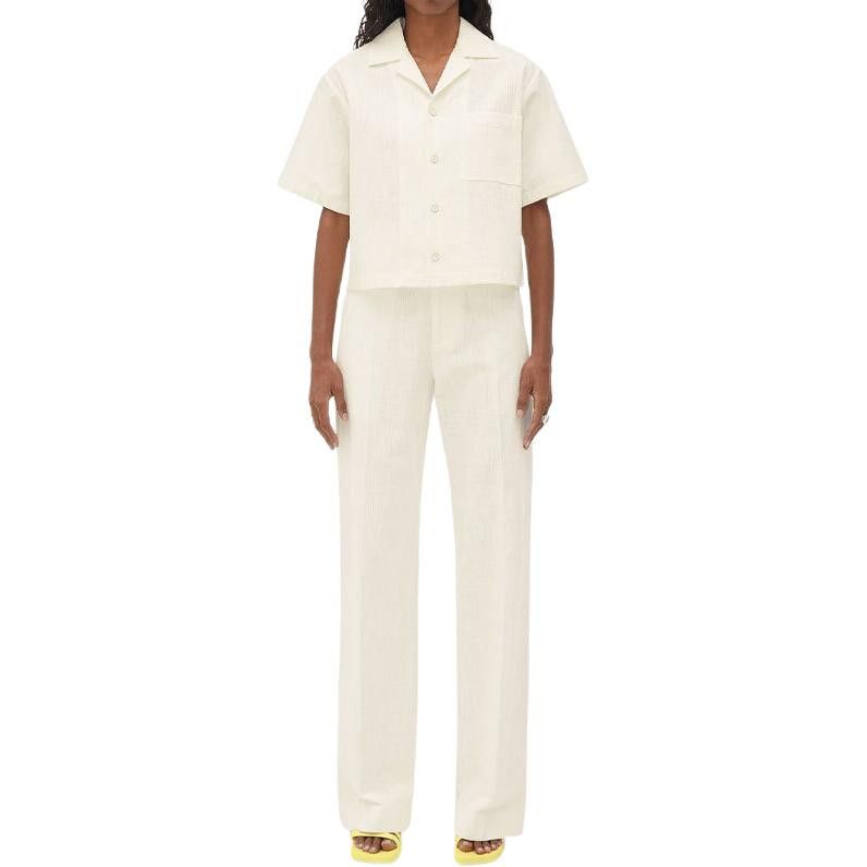 Bottega Veneta Bottega Veneta Textured Cotton Shirt Size 40 Size S / US 4 / IT 40 - 6 Thumbnail