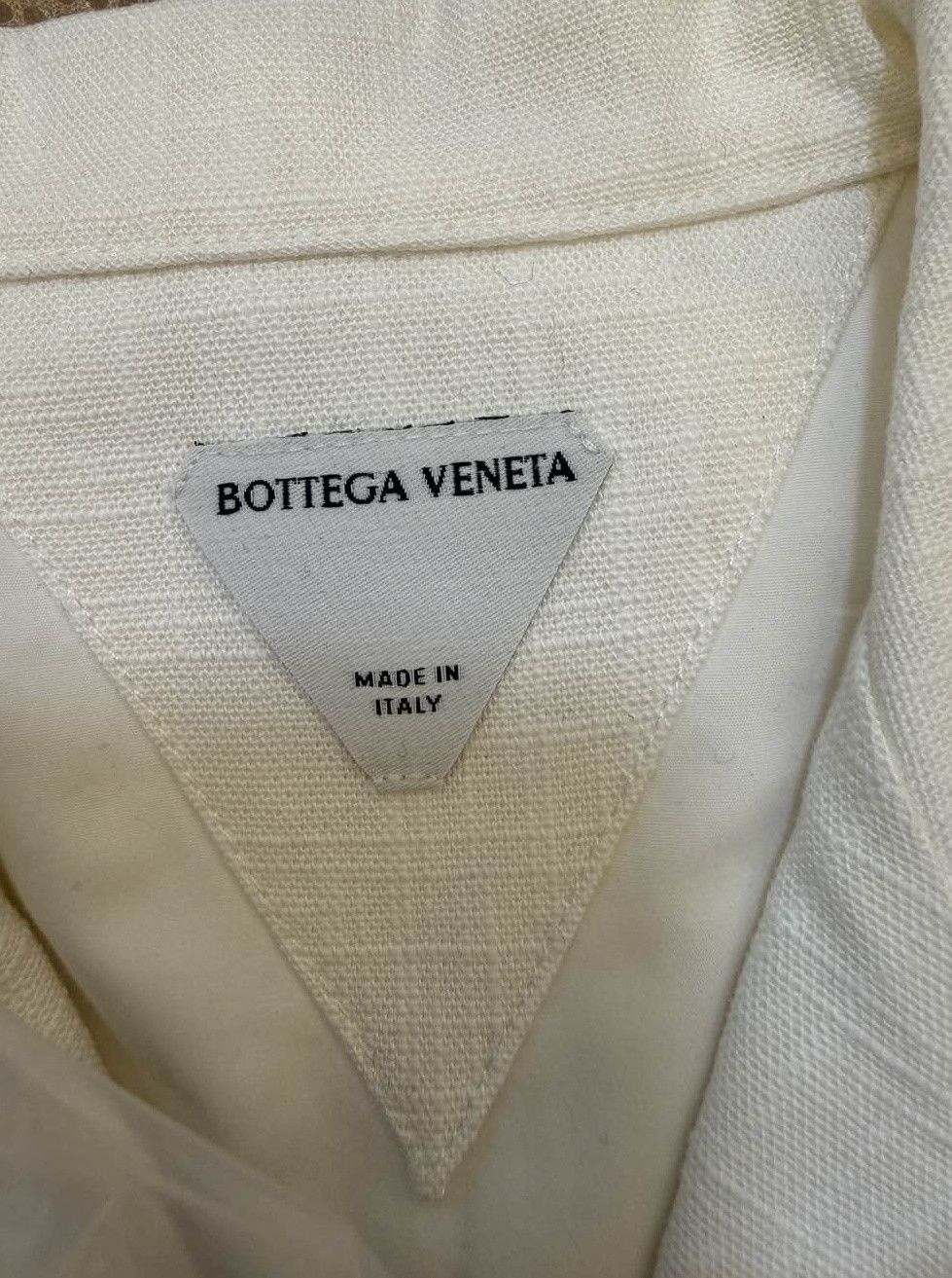 Bottega Veneta Bottega Veneta Textured Cotton Shirt Size 40 Size S / US 4 / IT 40 - 3 Thumbnail