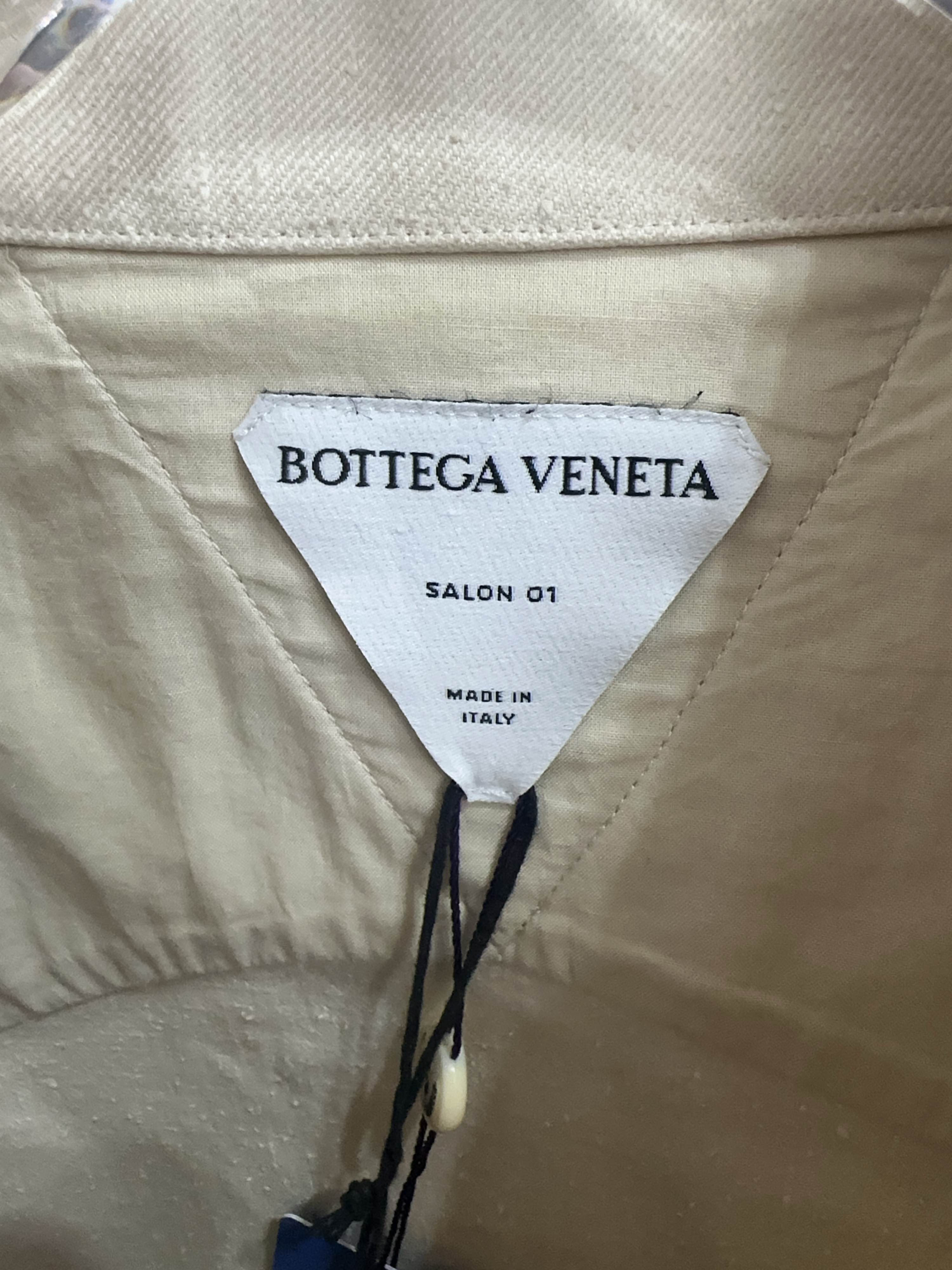 Bottega Veneta Bottega Veneta Salon 01 Cotton Button Up Shirt Size M Size US M / EU 48-50 / 2 - 3 Thumbnail