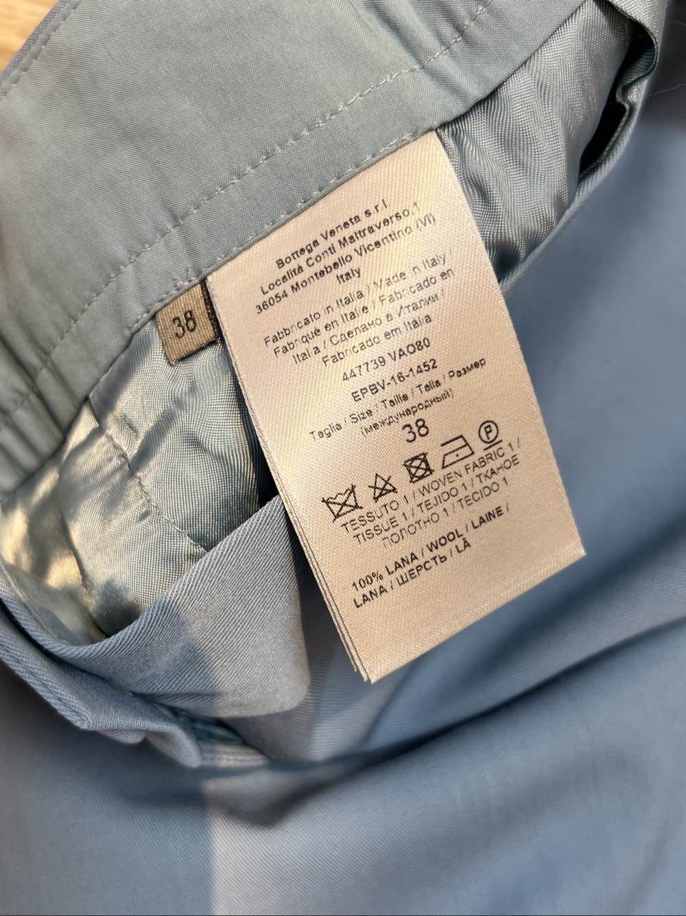 Bottega Veneta Bottega Veneta Wool Pants Size 38 Size 26" / US 2 / IT 38 - 4 Thumbnail