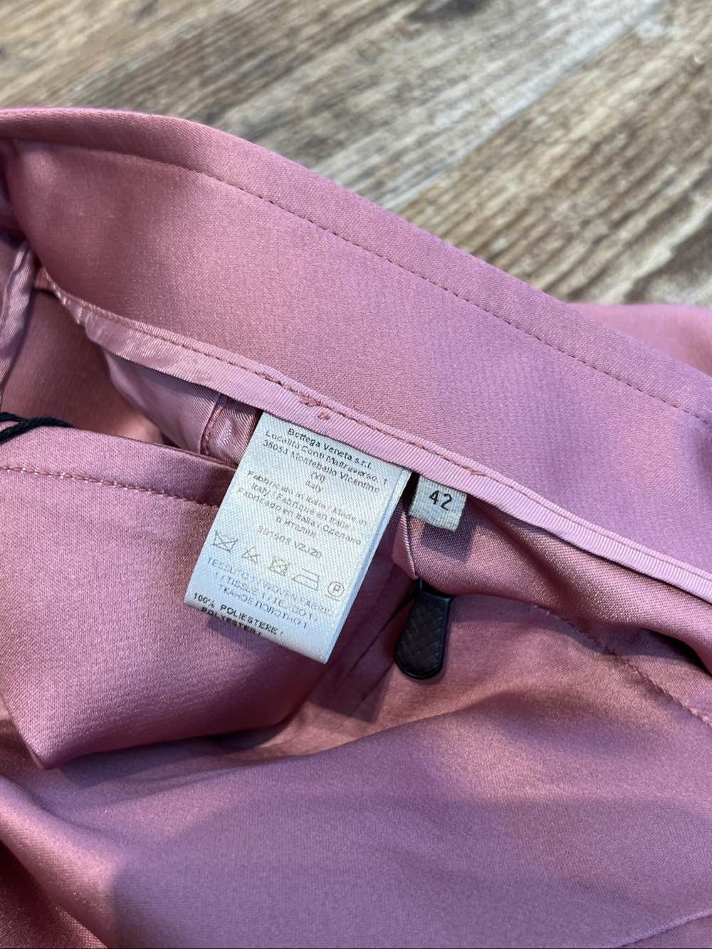 Bottega Veneta Bottega Veneta Pink Pants Size 42 Size 28" / US 6 / IT 42 - 4 Thumbnail