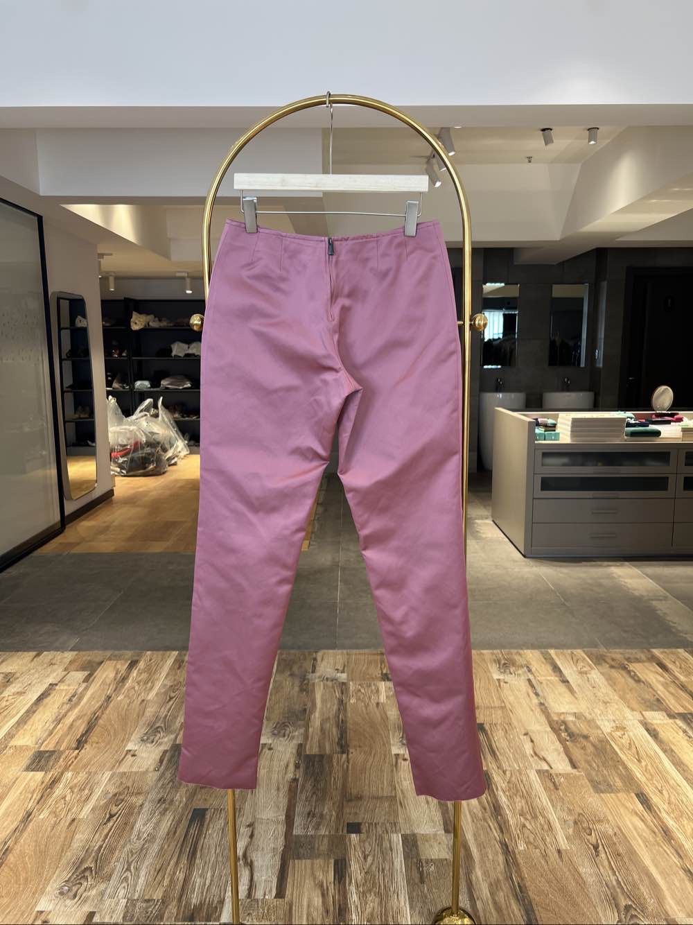 Bottega Veneta Bottega Veneta Pink Pants Size 42 Size 28" / US 6 / IT 42 - 2 Thumbnail