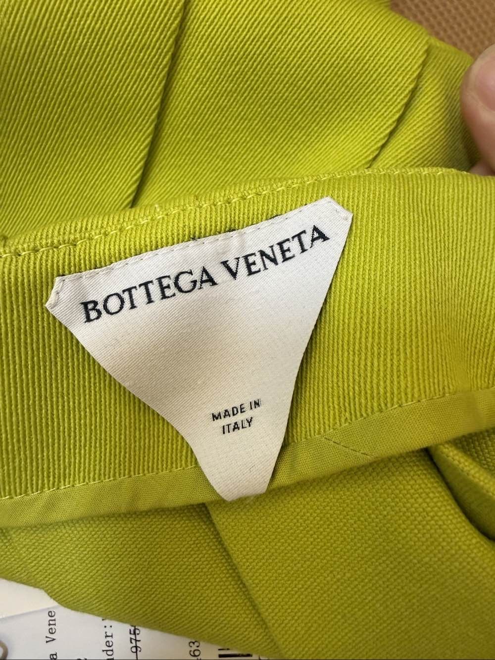 Bottega Veneta Bottega Veneta Green Wool Pleated Mini Skirt Size 40 Size 27" / US 4 / IT 40 - 3 Thumbnail