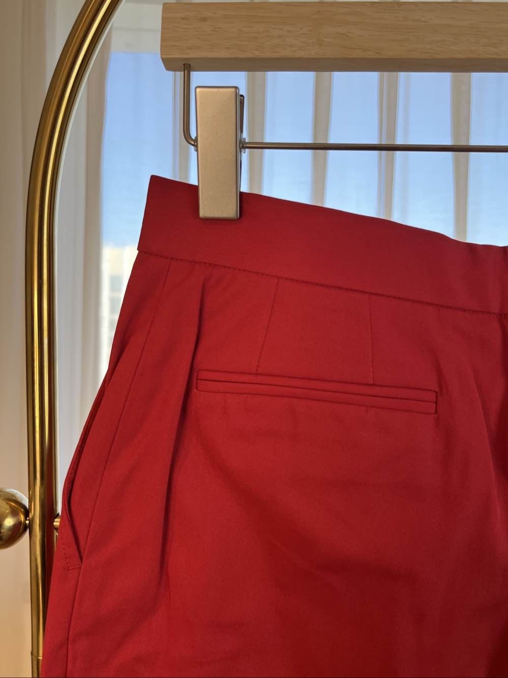 Bottega Veneta Bottega Veneta Red Cotton Pants Size 42 Size 28" / US 6 / IT 42 - 10 Thumbnail