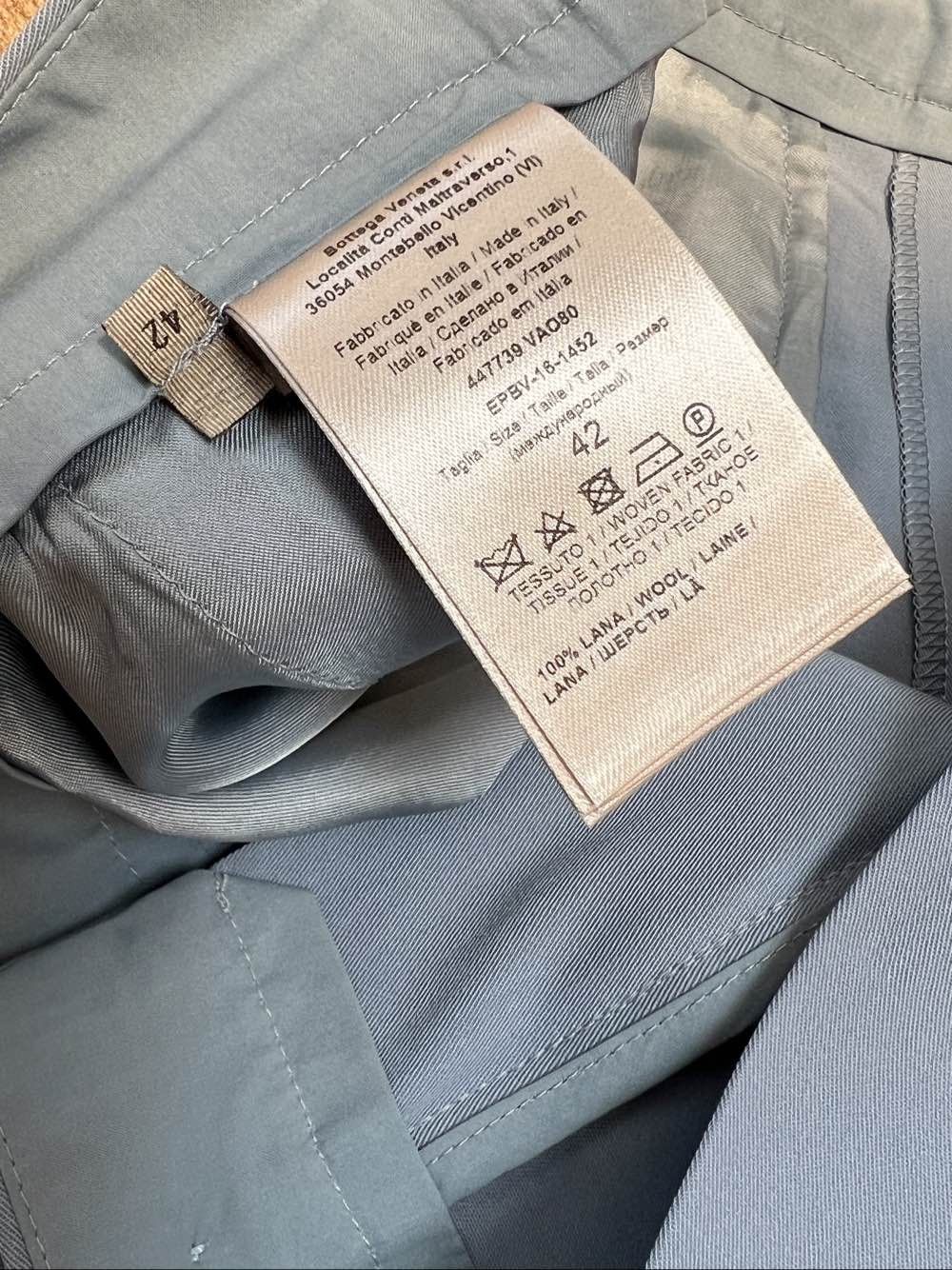 Bottega Veneta Bottega Veneta Wool Casual Pants US 26 / EU 42 Size US 26 / EU 42 - 4 Thumbnail