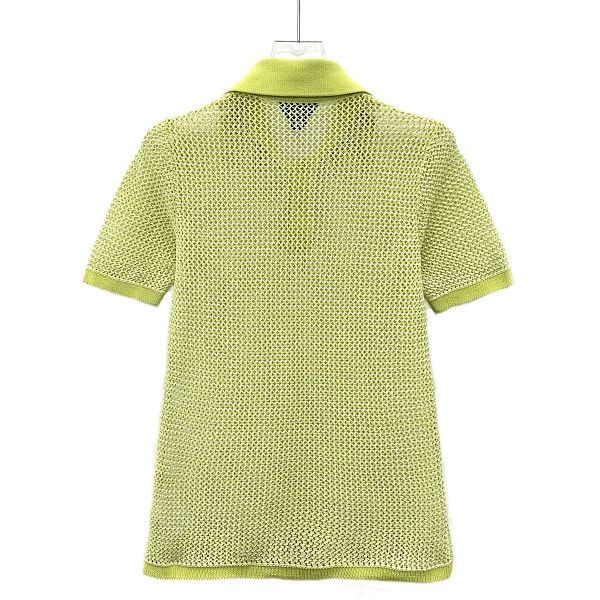 Bottega Veneta Bottega Veneta Net Knit Polo Size S Size S / US 4 / IT 40 - 2 Thumbnail