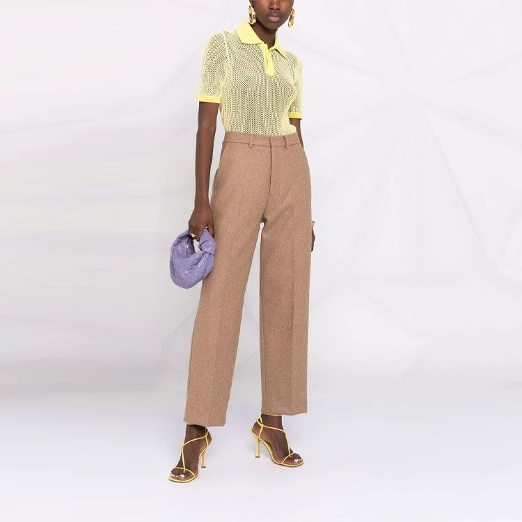 Bottega Veneta Bottega Veneta Net Knit Polo Size S Size S / US 4 / IT 40 - 9 Thumbnail