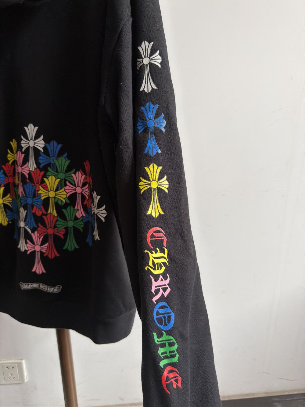 Chrome Hearts Chrome Hearts Multi-Color Cross Zip-Up Hoodie Size S Size US S / EU 44-46 / 1 - 7 Thumbnail