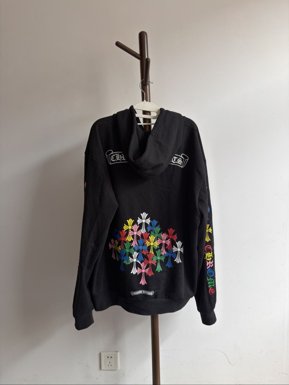 Chrome Hearts Chrome Hearts Multi-Color Cross Zip-Up Hoodie Size S Size US S / EU 44-46 / 1 - 2 Thumbnail