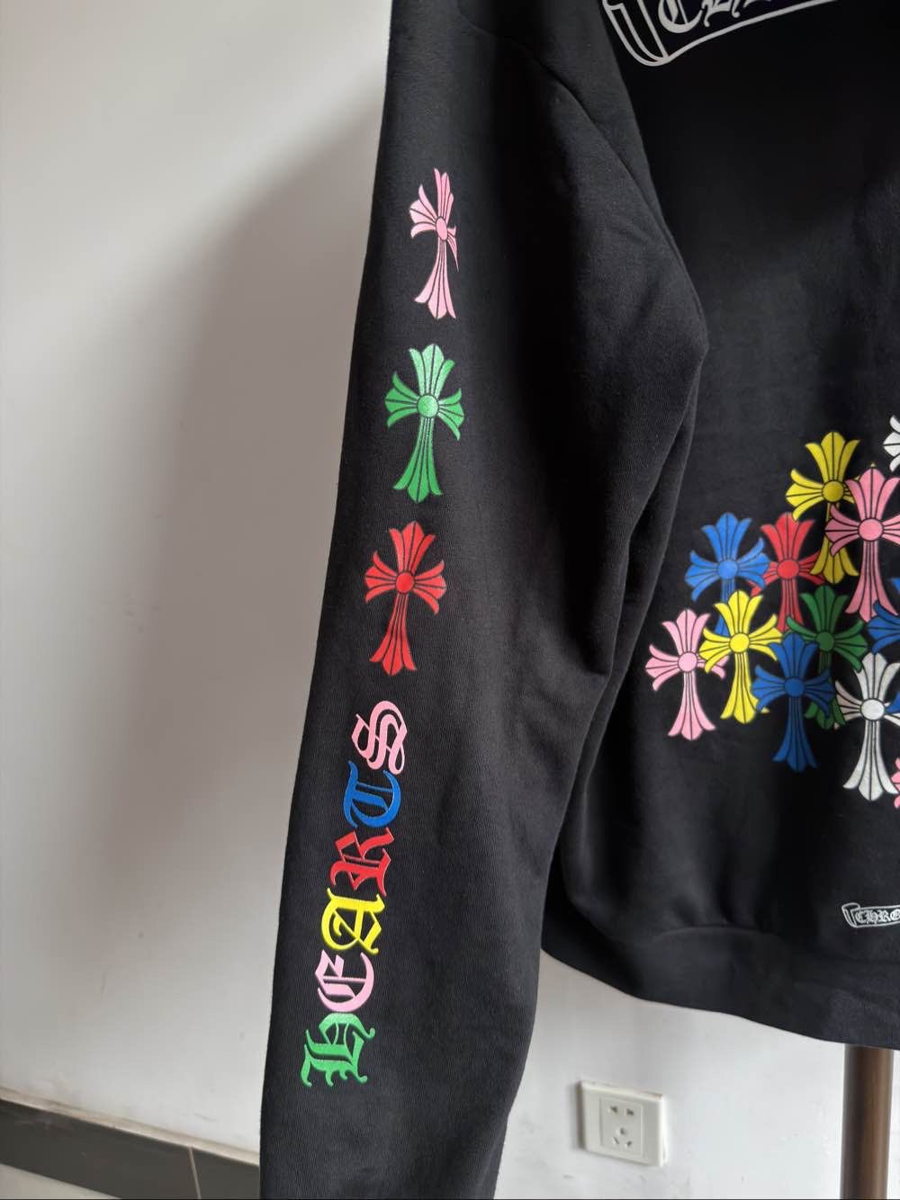 Chrome Hearts Chrome Hearts Multi-Color Cross Zip-Up Hoodie Size S Size US S / EU 44-46 / 1 - 8 Thumbnail