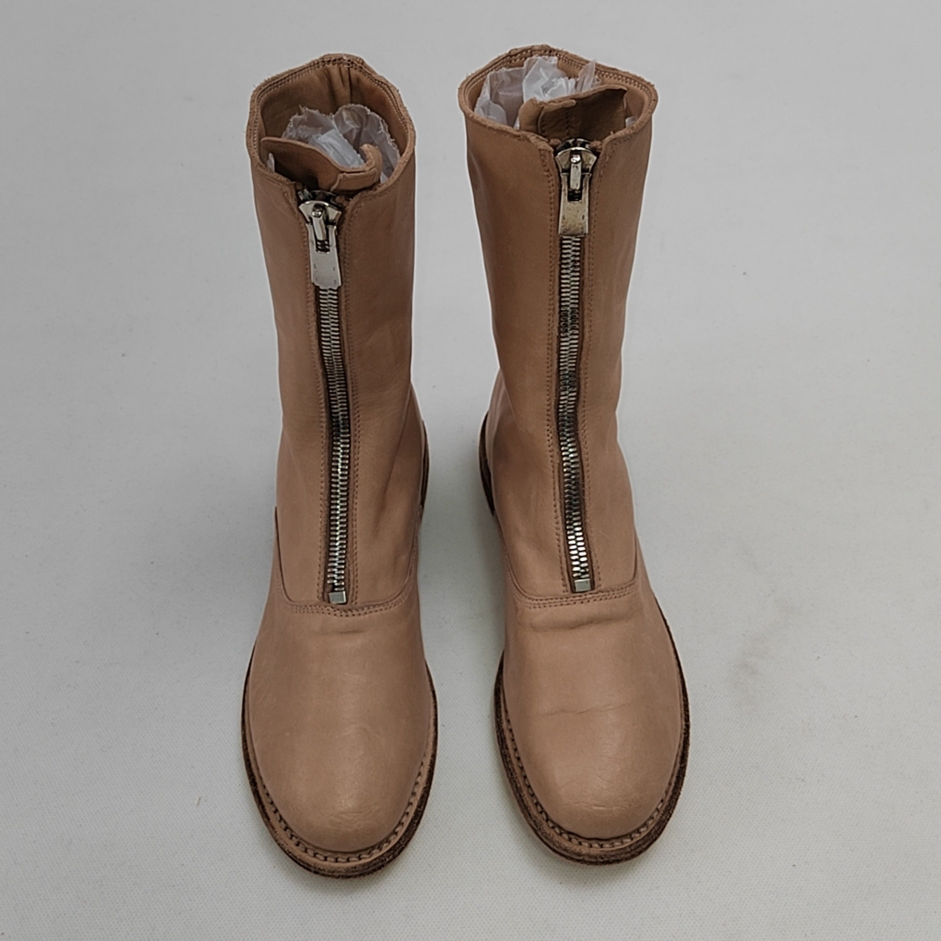 Guidi Guidi Front Zip Leather Boots Size 38.5 Size US 8.5 / IT 38.5 - 2 Thumbnail