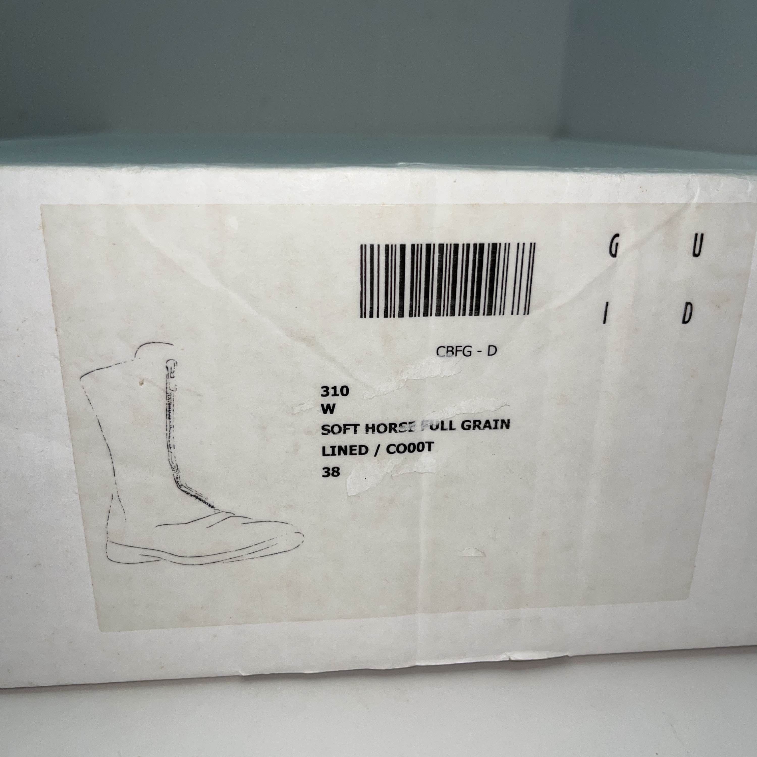 Guidi Guidi 310 Soft Horse Zip Boots Size 38 Size US 8 / IT 38 - 7 Thumbnail