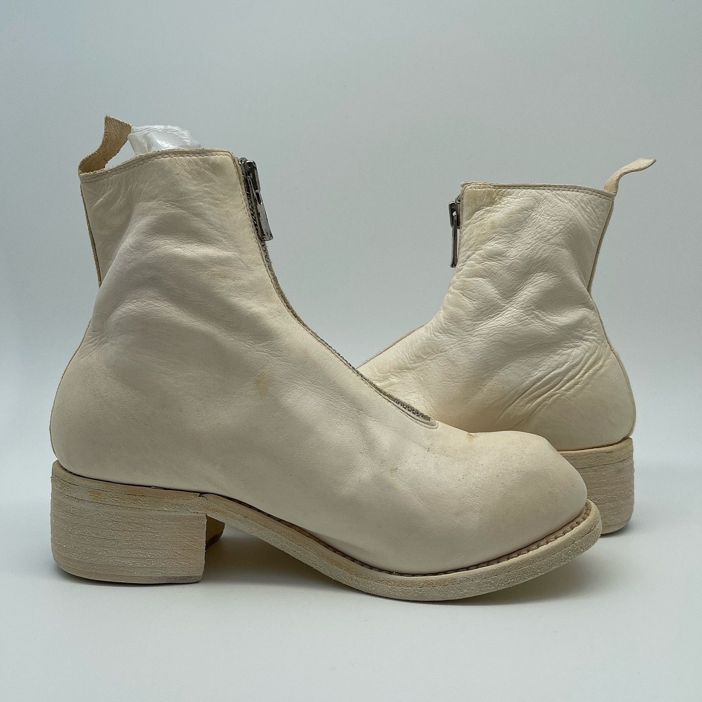 Guidi Guidi Soft Horse Leather Front Zip Boots Size 37 Size US 7 / IT 37 - 6 Thumbnail