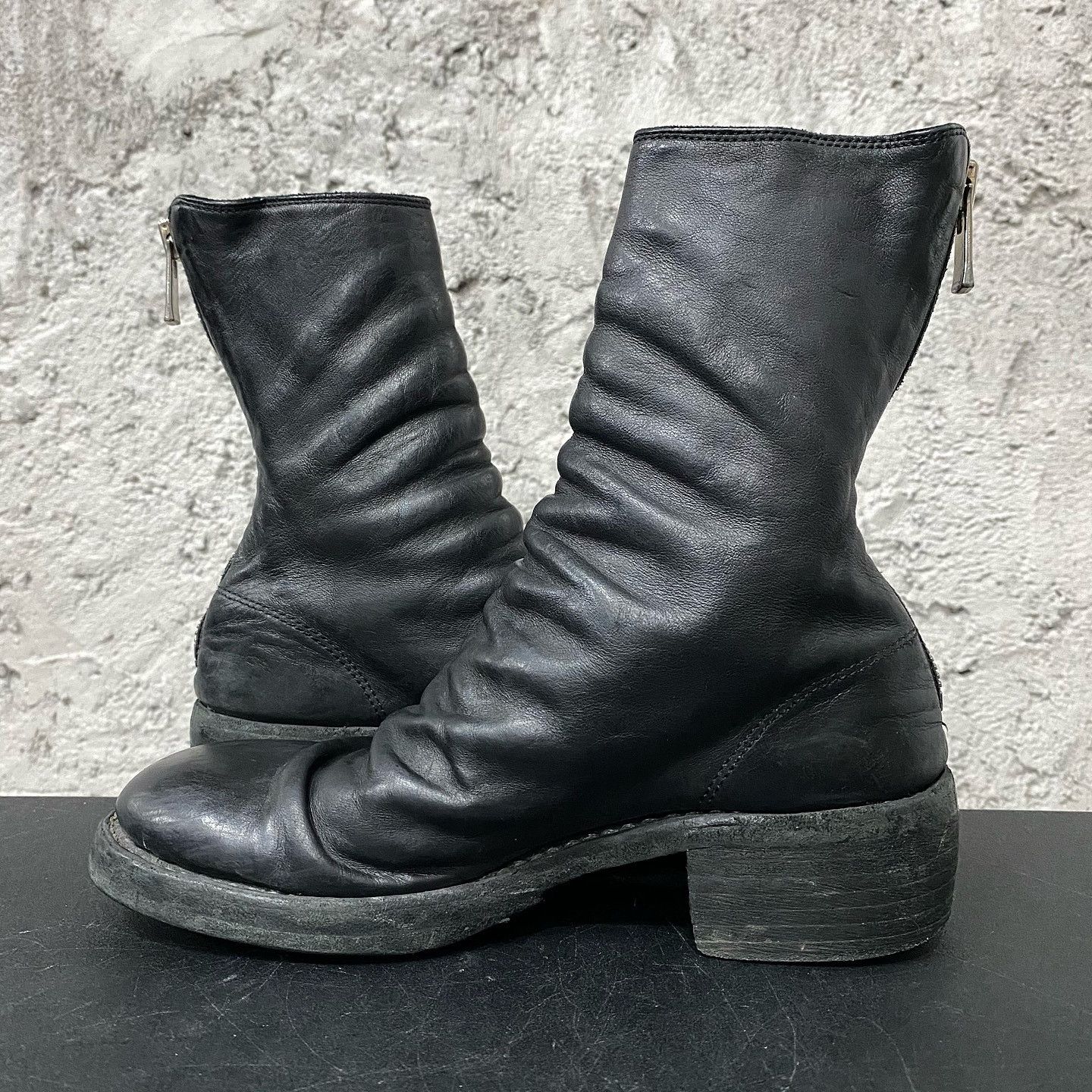 Guidi Guidi Back Zip Leather Boots Size 36 Size US 6 / IT 36 - 7 Thumbnail