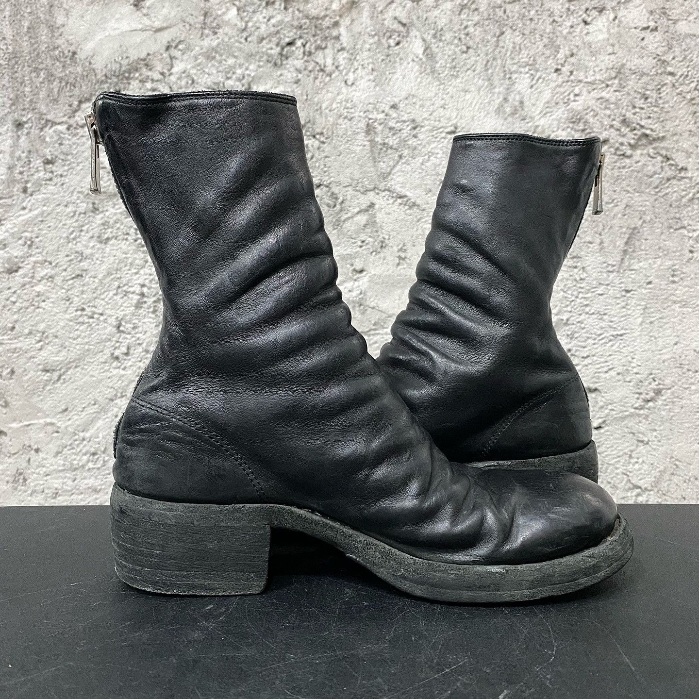 Guidi Guidi Back Zip Leather Boots Size 36 Size US 6 / IT 36 - 6 Thumbnail