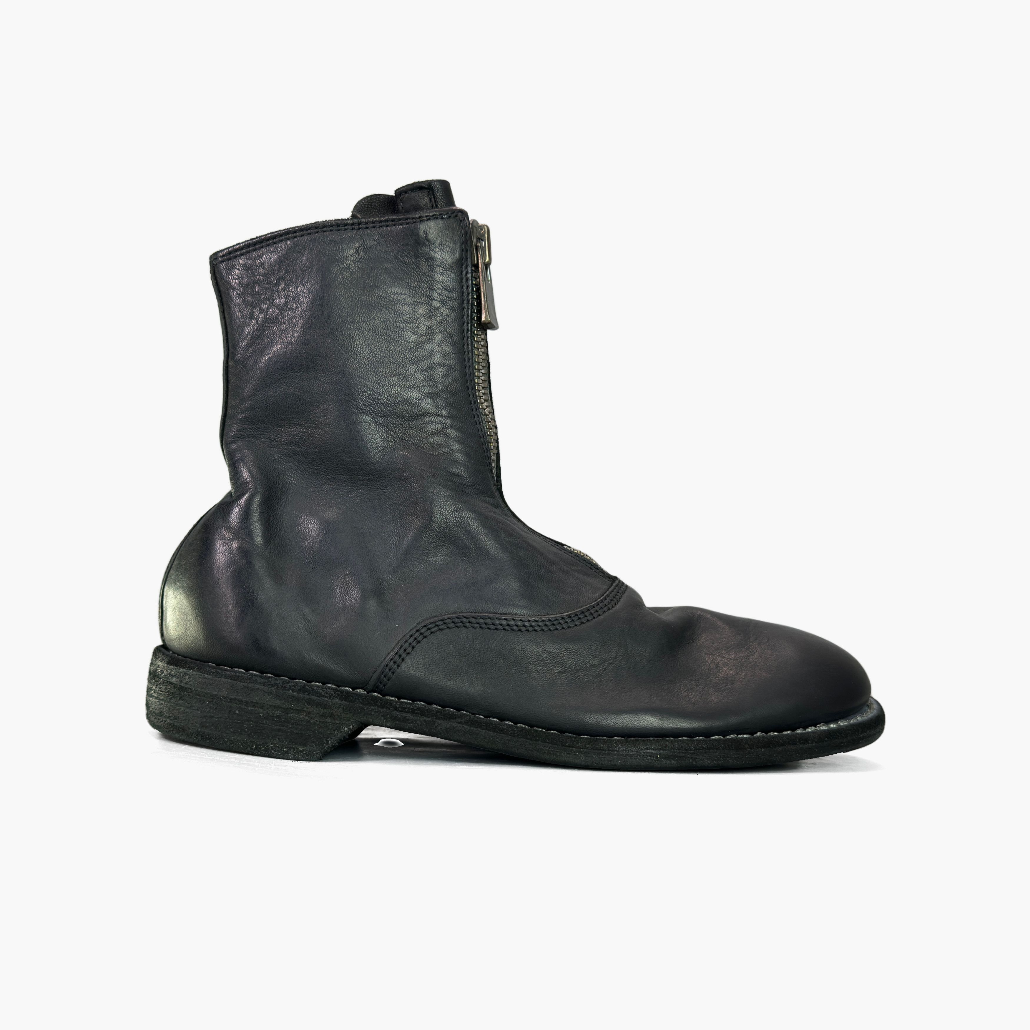 Guidi Guidi Front Zip Leather Boots Size 36.5 Size US 6.5 / IT 36.5 - 4 Thumbnail
