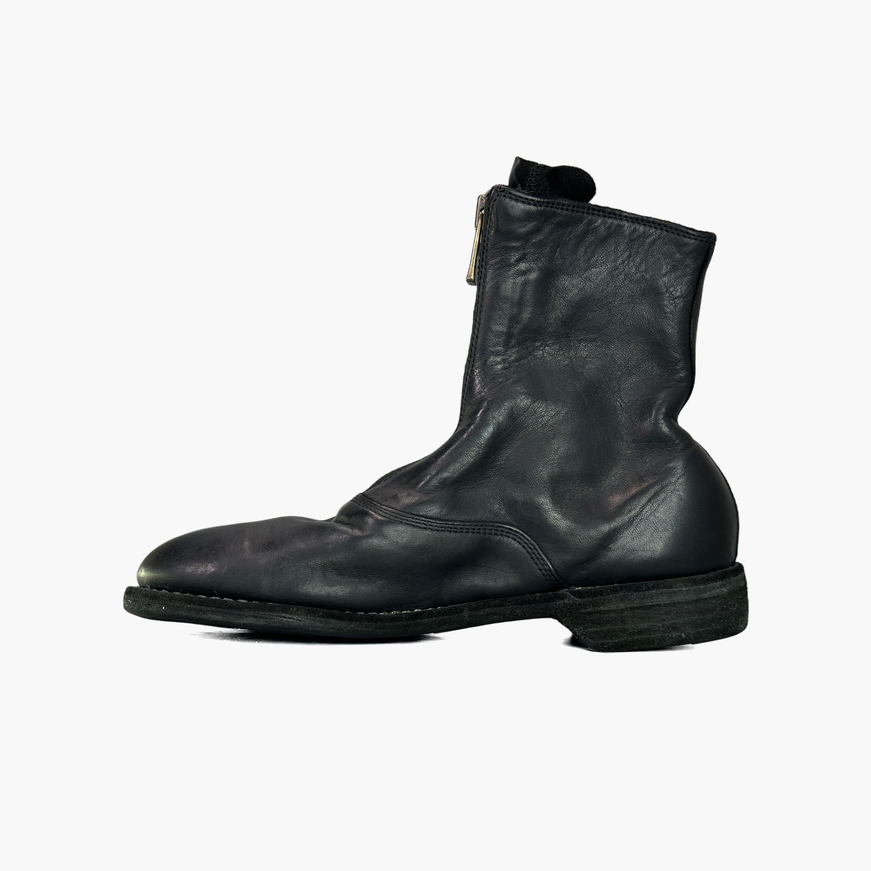 Guidi Guidi Front Zip Leather Boots Size 36.5 Size US 6.5 / IT 36.5 - 3 Thumbnail