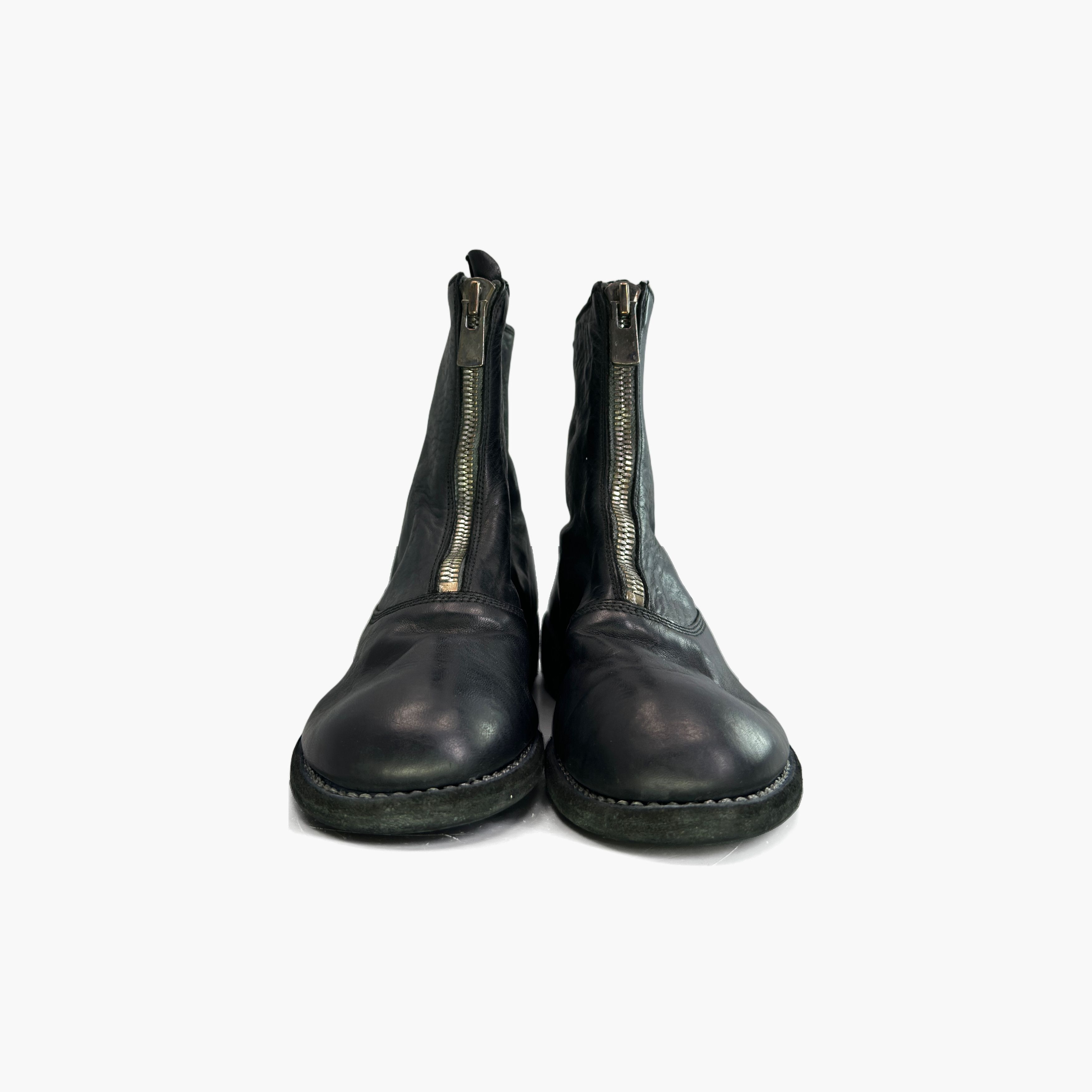 Guidi Guidi Front Zip Leather Boots Size 36.5 Size US 6.5 / IT 36.5 - 5 Thumbnail