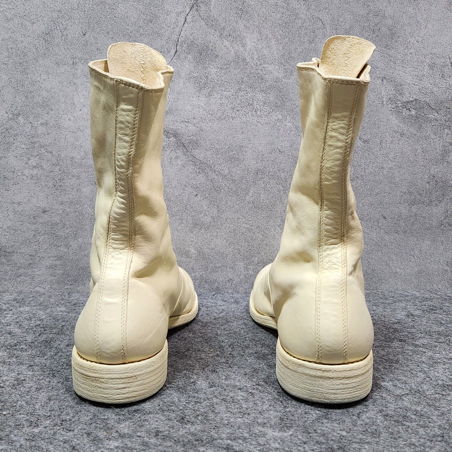 Guidi GUIDI 310 Front Zip Boots White Size 38 Size US 8 / IT 38 - 3 Thumbnail