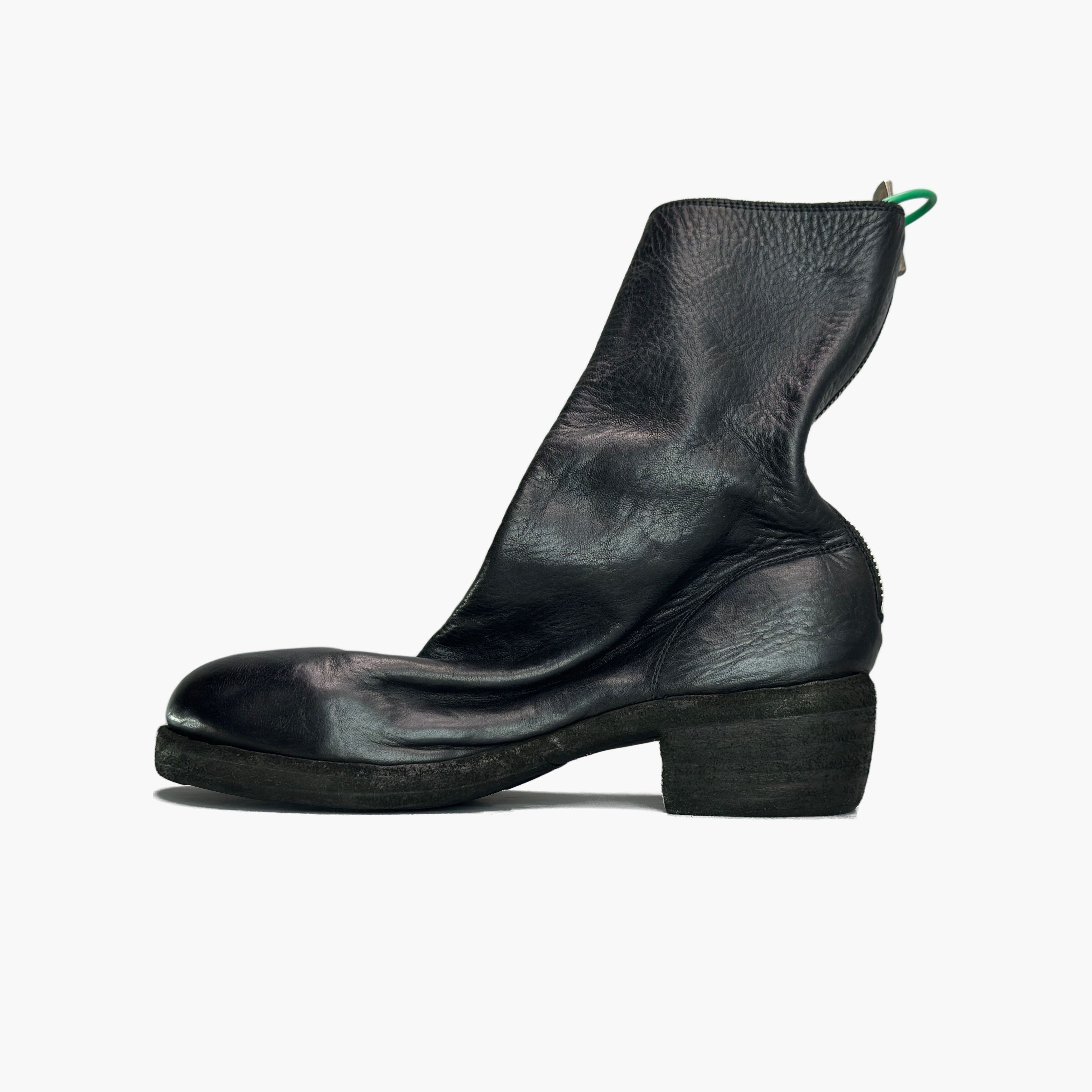 Guidi GUIDI Back-Zip Leather Boots Size 36 Size US 6 / IT 36 - 3 Thumbnail