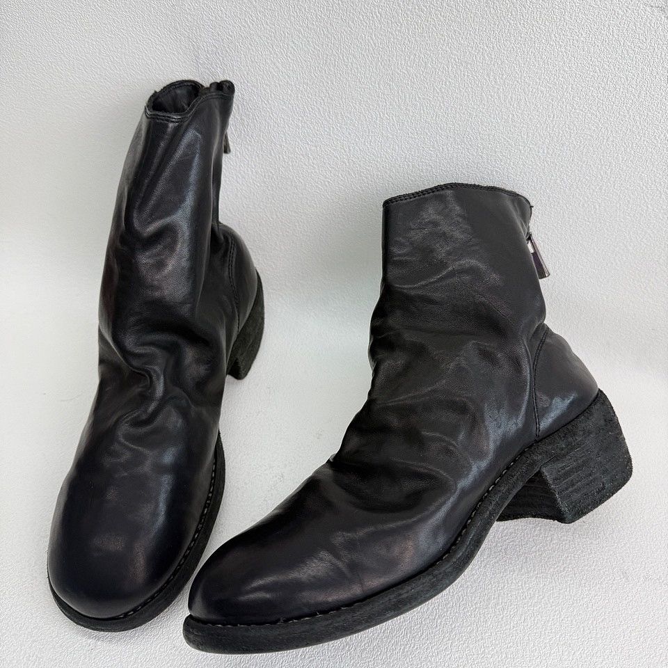 Guidi GUIDI Black Back Zip Boots Size 35 Size US 5 / IT 35 - 6 Thumbnail