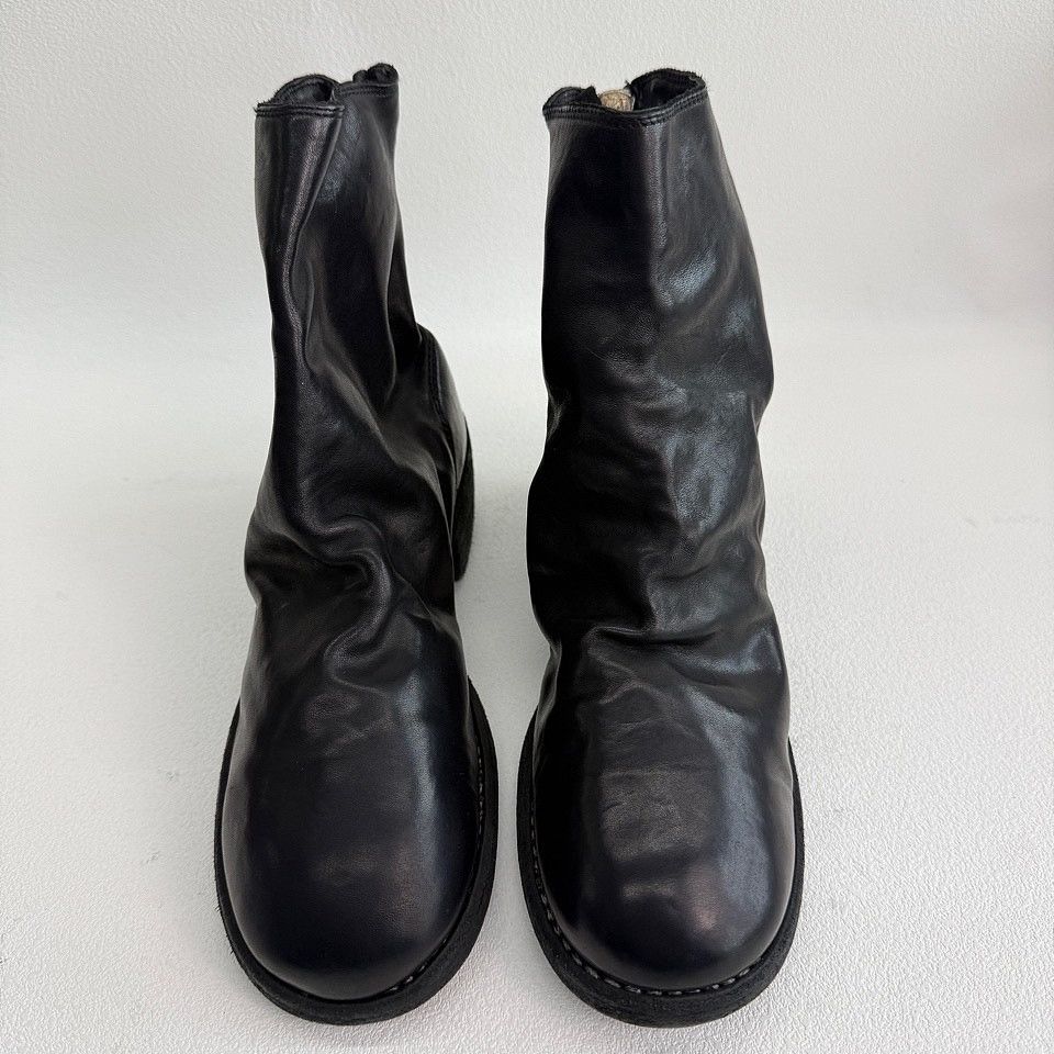 Guidi GUIDI Black Back Zip Boots Size 35 Size US 5 / IT 35 - 2 Thumbnail
