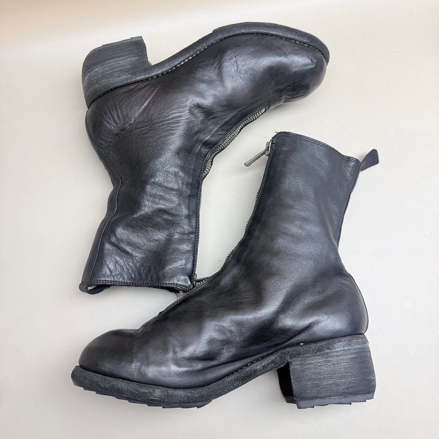 Guidi Guidi Front Zip Ankle Boots Size 36 Size US 6 / IT 36 - 7 Thumbnail