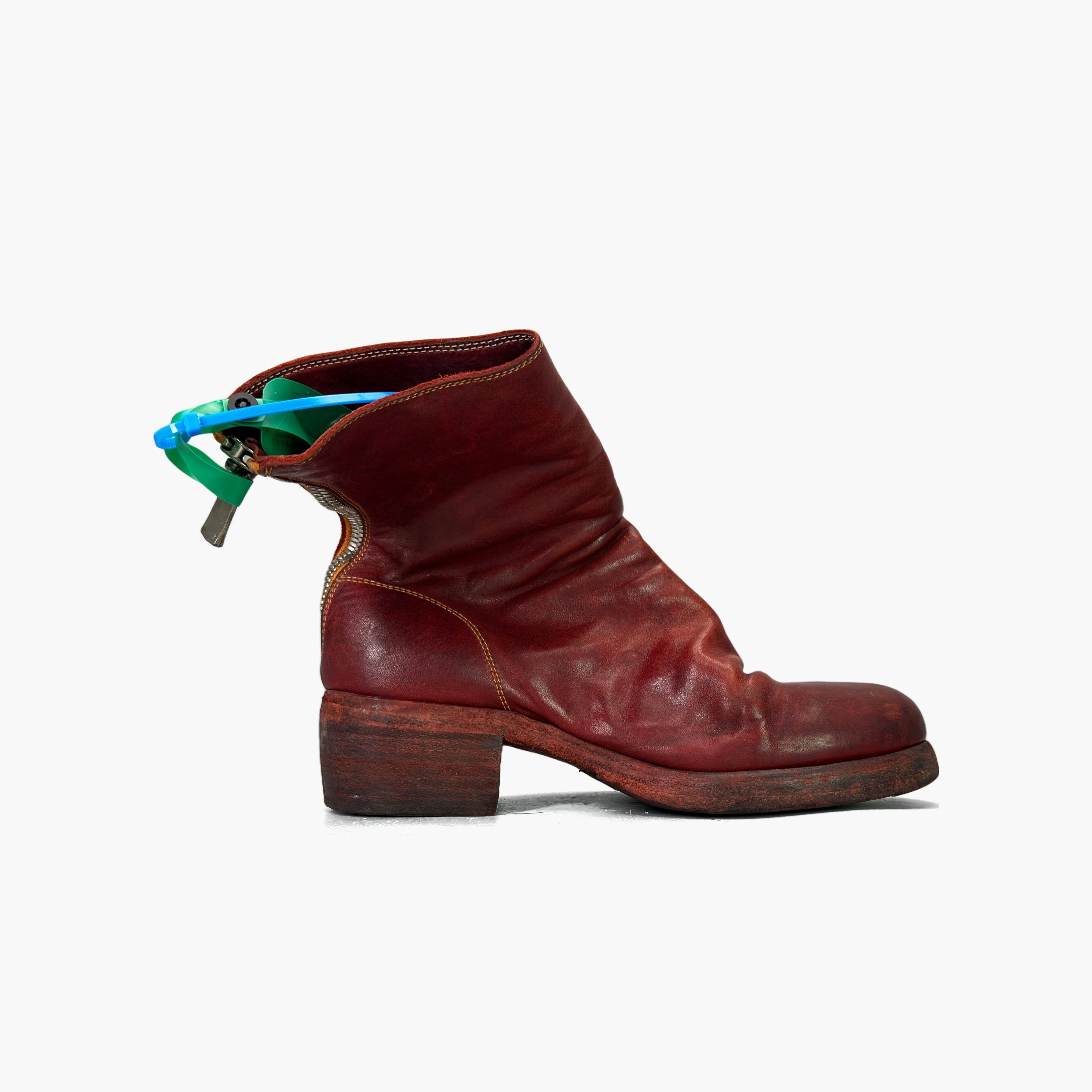 Guidi Guidi 788Z Back Zip Horse Leather Boots Size 36 Size US 6 / IT 36 - 2 Thumbnail