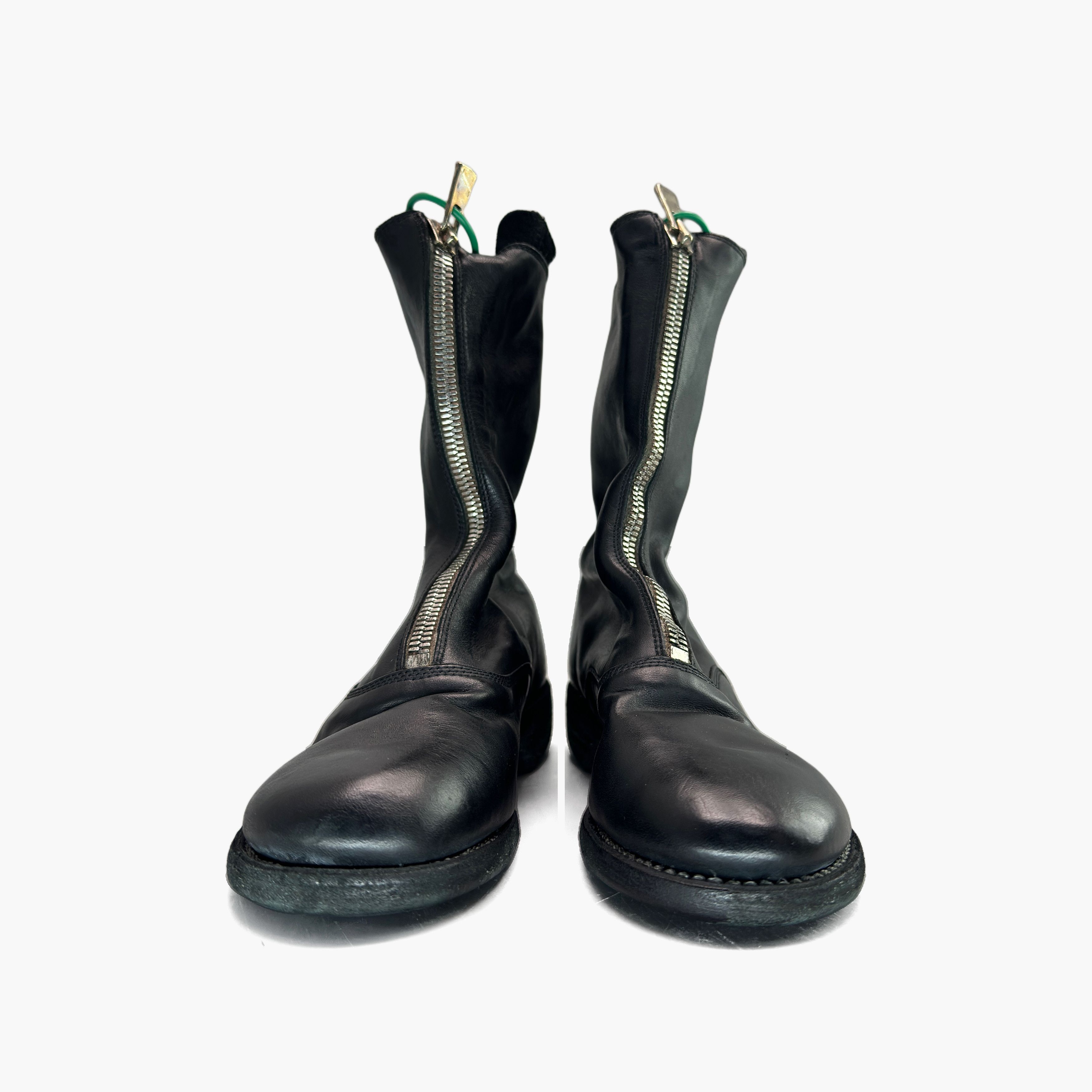Guidi Guidi Horse Leather Front Zip Boots Size 36.5 Size US 6.5 / IT 36.5 - 5 Thumbnail