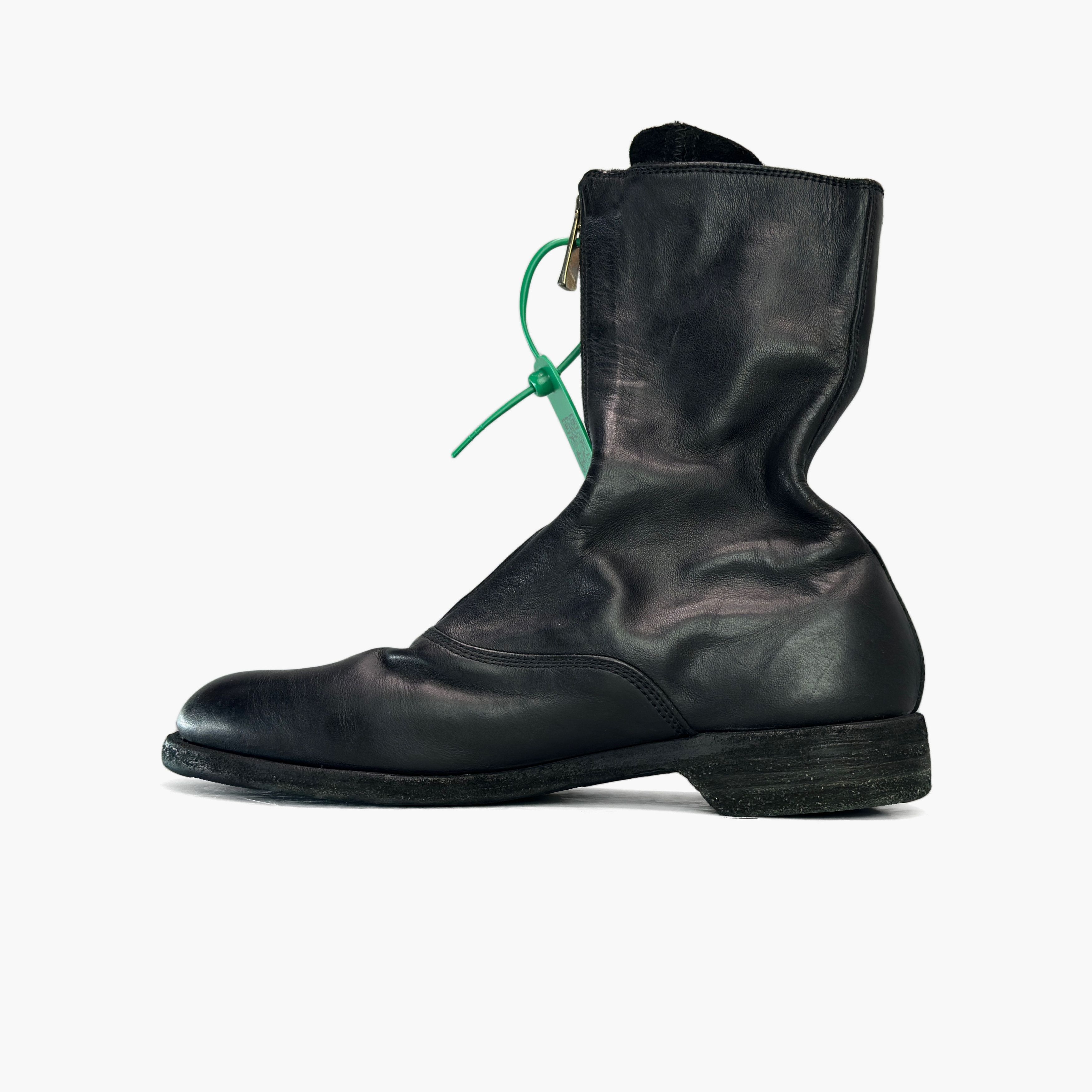 Guidi Guidi Horse Leather Front Zip Boots Size 36.5 Size US 6.5 / IT 36.5 - 3 Thumbnail